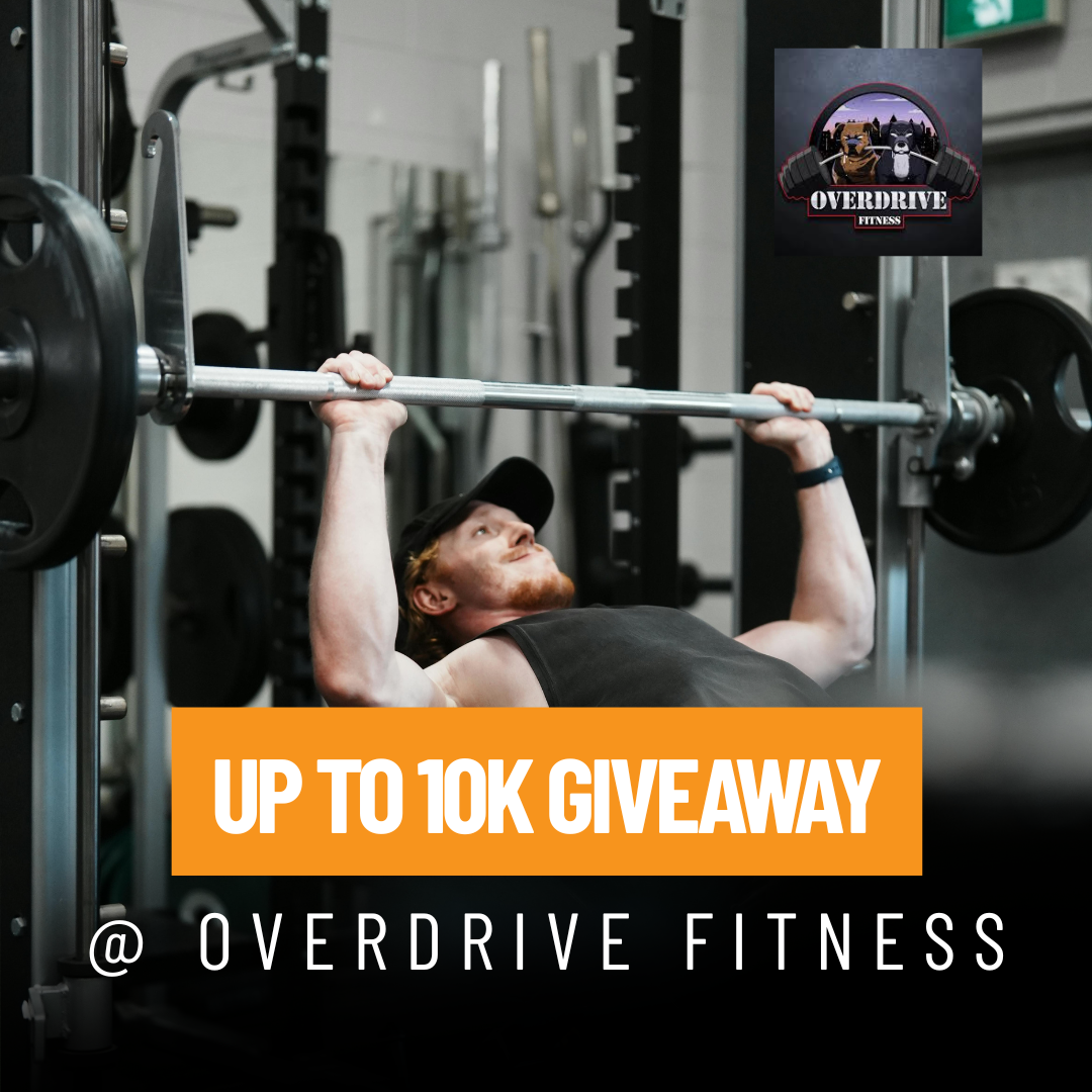 Overdrive Fitness Facebook ad: Got Fitness Goals? Enter to WIN!