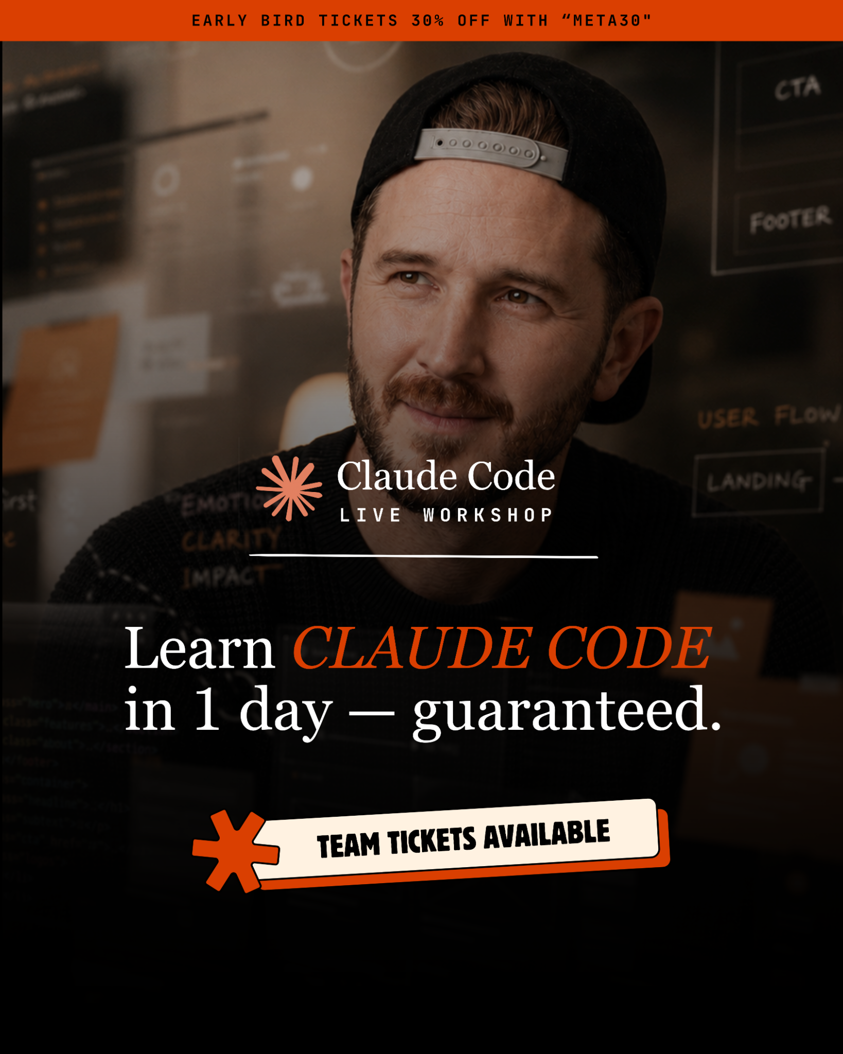 AdVenture Media Facebook ad: Claude Code: TOMORROW