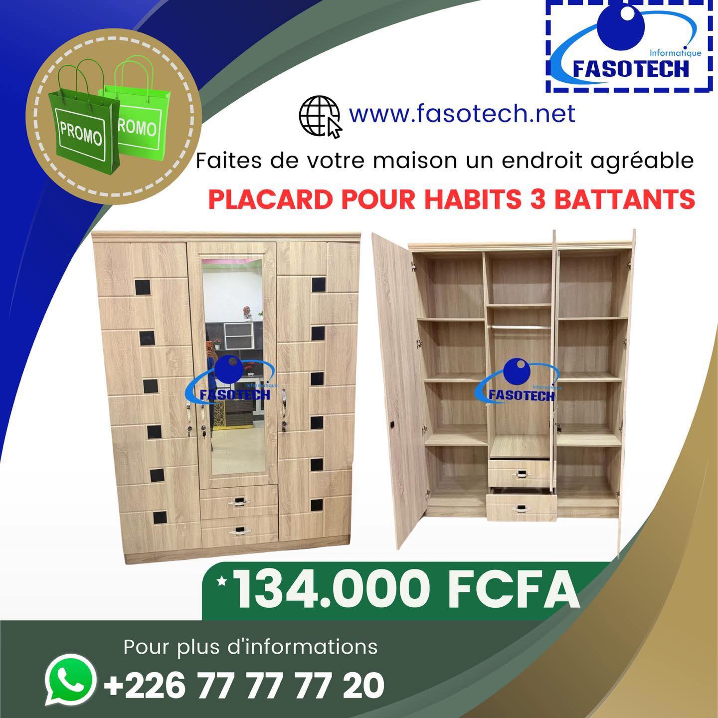 Fasotech Facebook ad