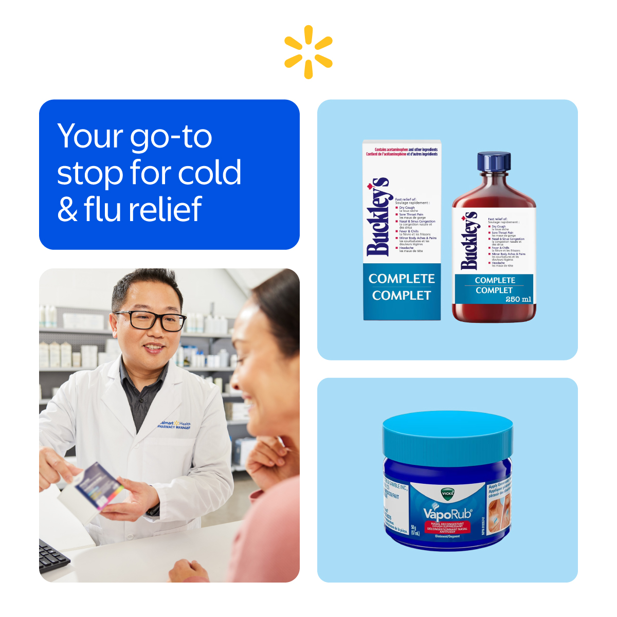 Walmart Canada Facebook ad: Ready to help your family