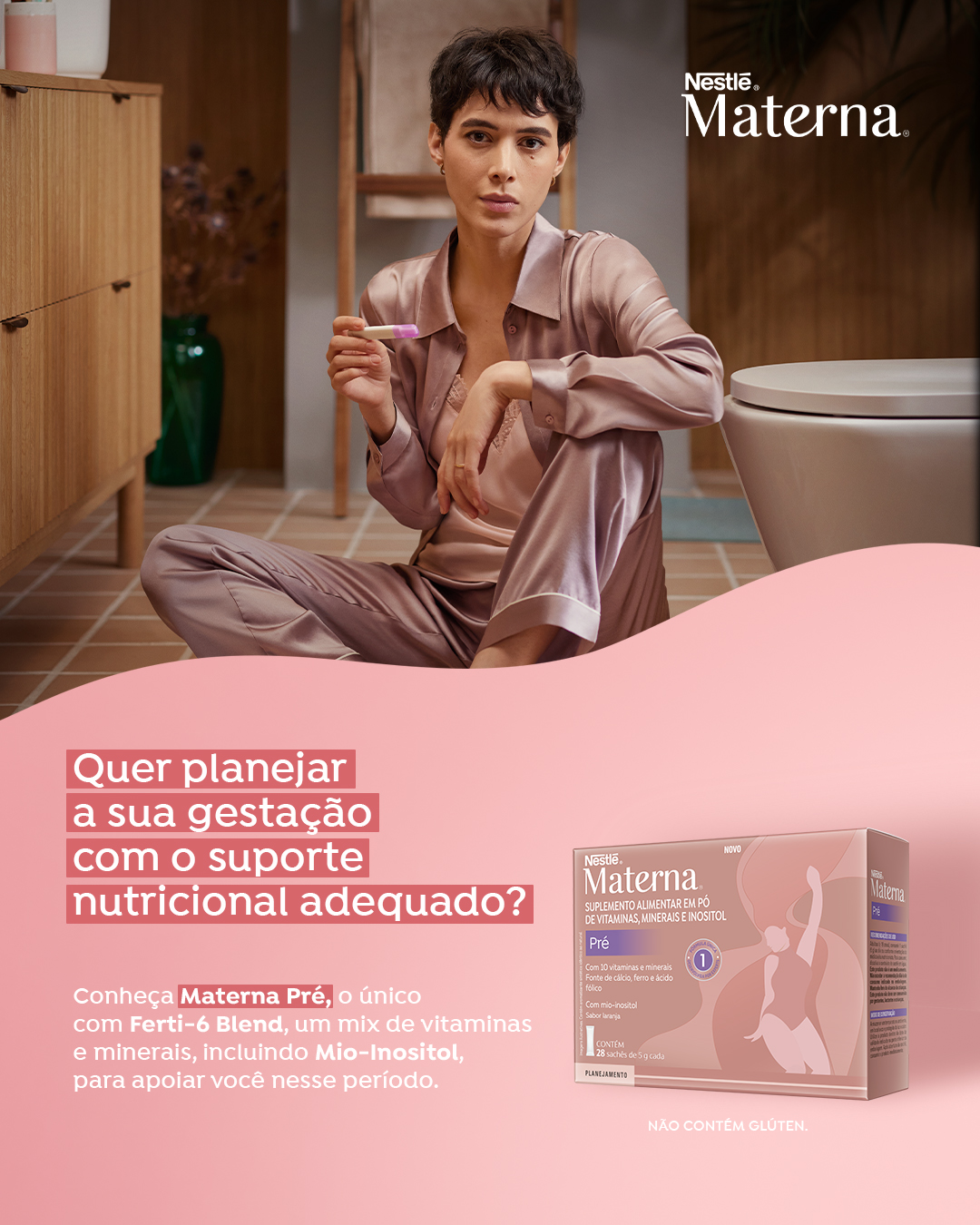 Nestle Materna Brasil Facebook ad from Jul 20, 2026