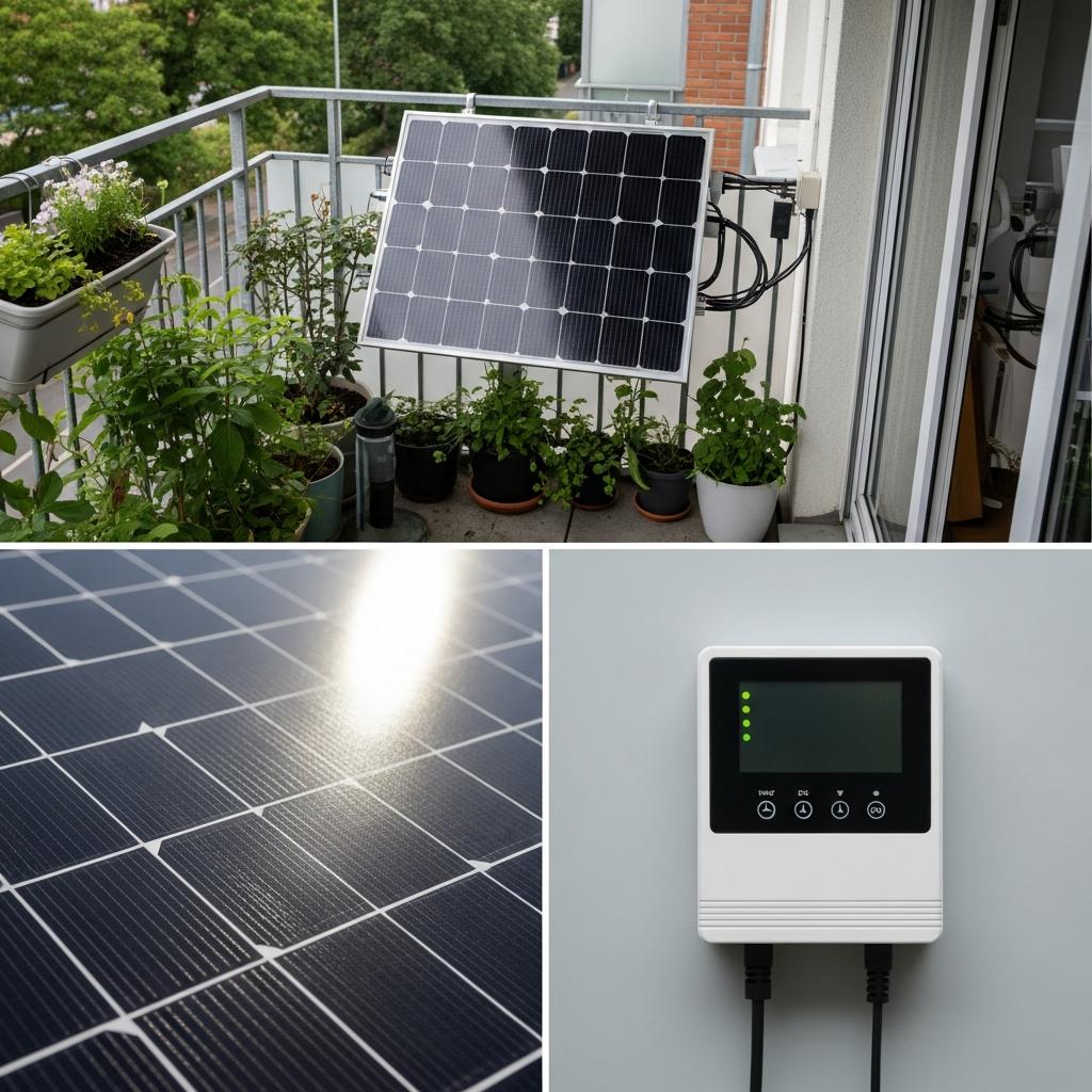 Product Digest Facebook ad: Mini Solaranlage Balkon Bestellen!