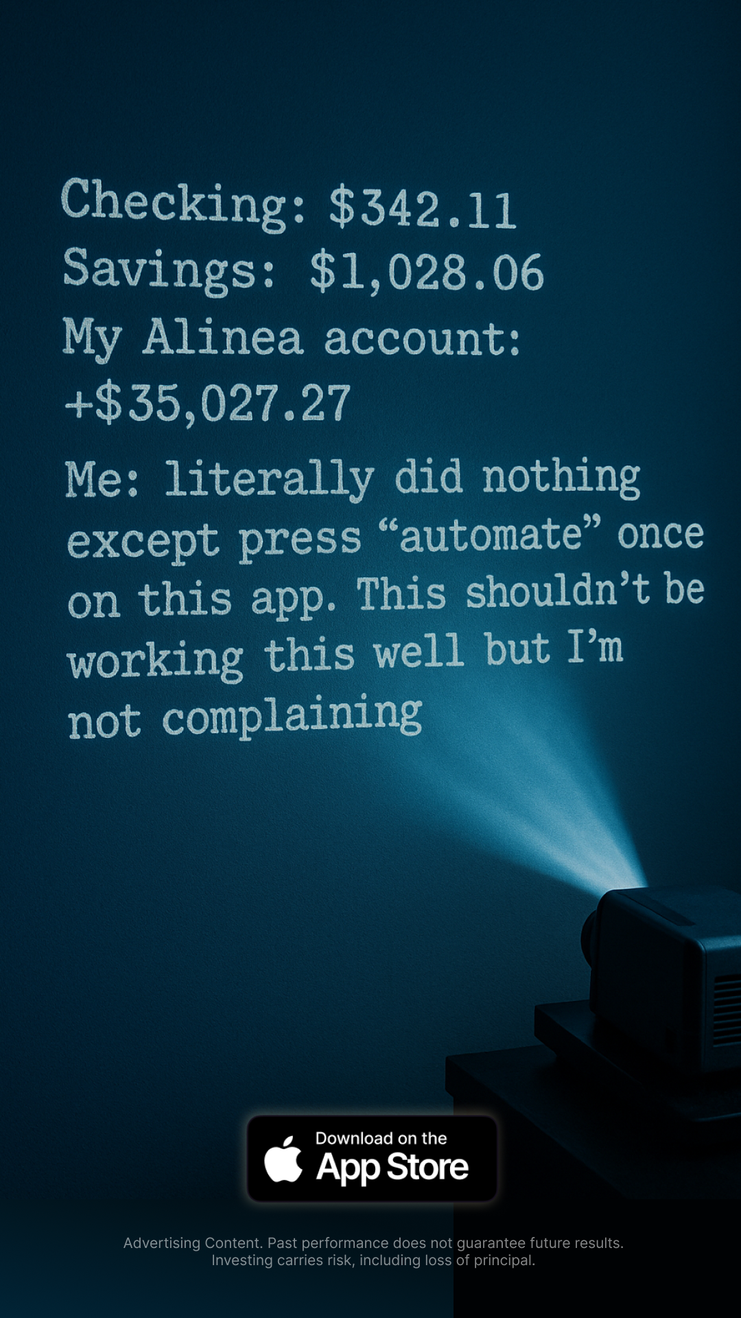 Alinea Facebook ad