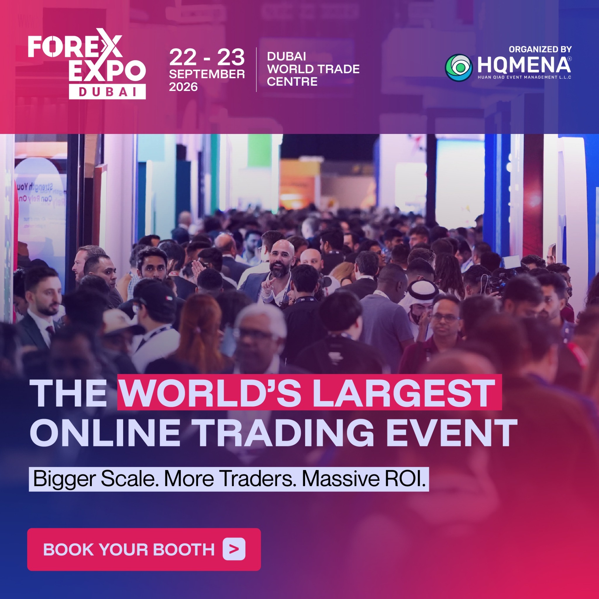 FOREX EXPO DUBAI Facebook ad