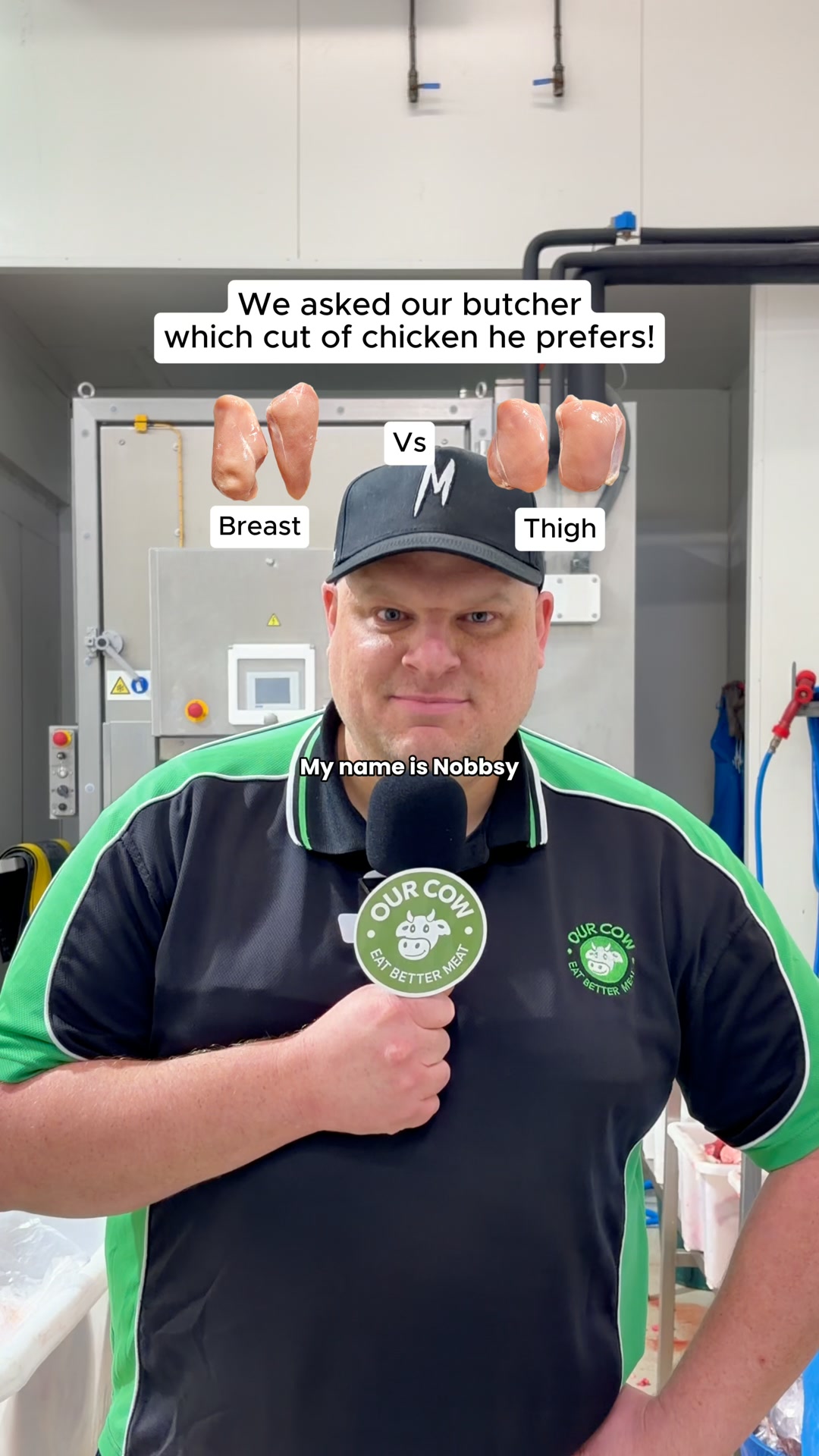 Our Cow Facebook ad: Which Chicken Cut is Best For Which Meal?