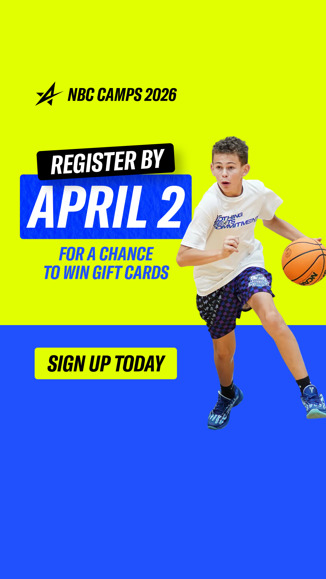 NBC Basketball Facebook ad