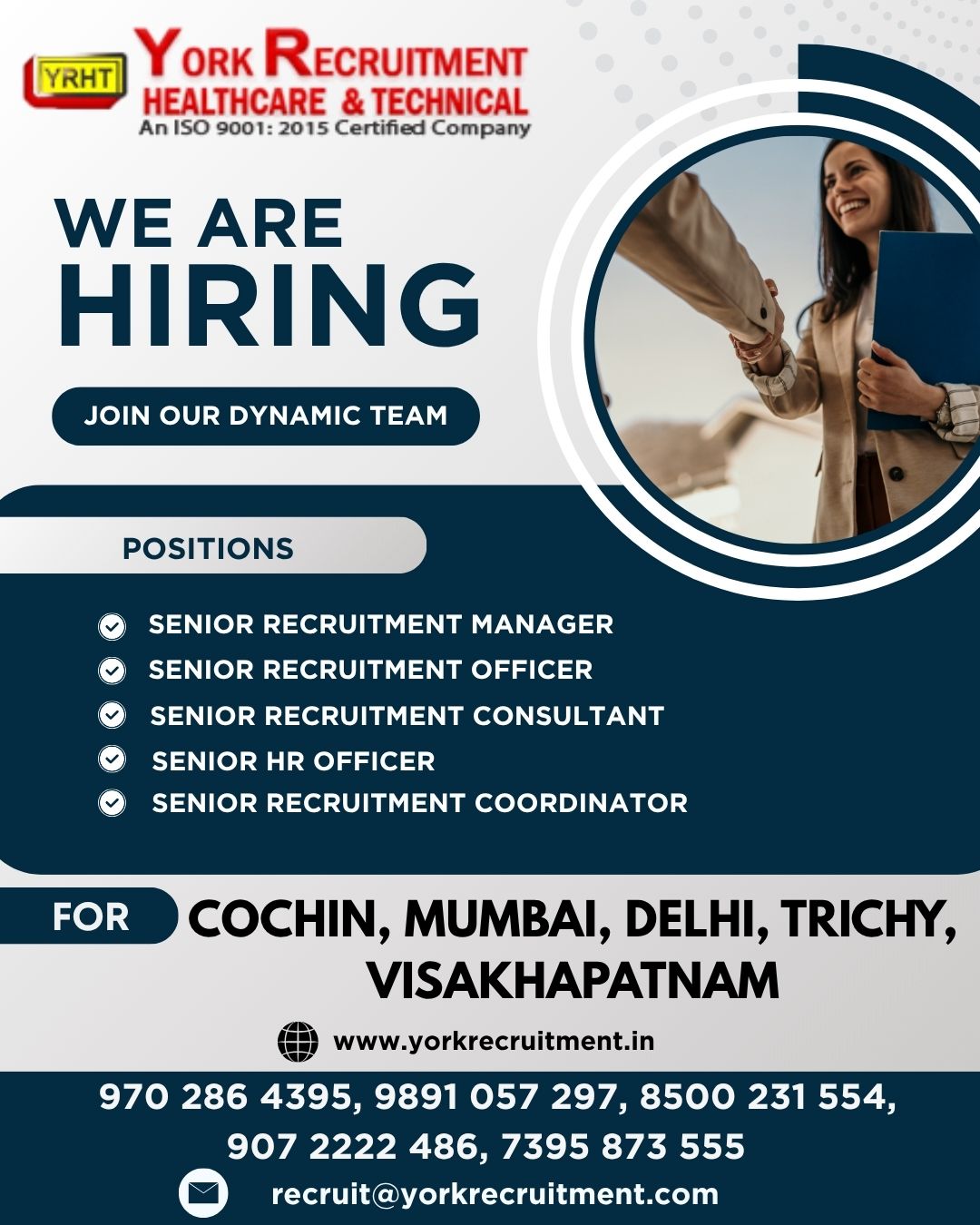 York Recruitment Facebook ad