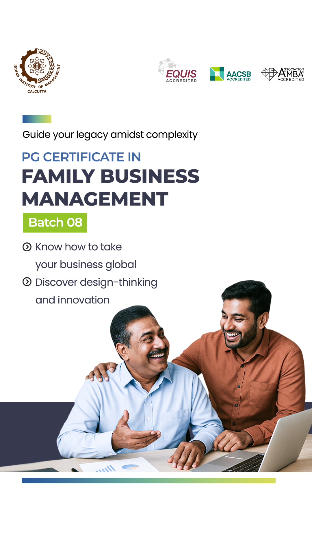 IIM Calcutta - Family Business Management Programme Facebook ad