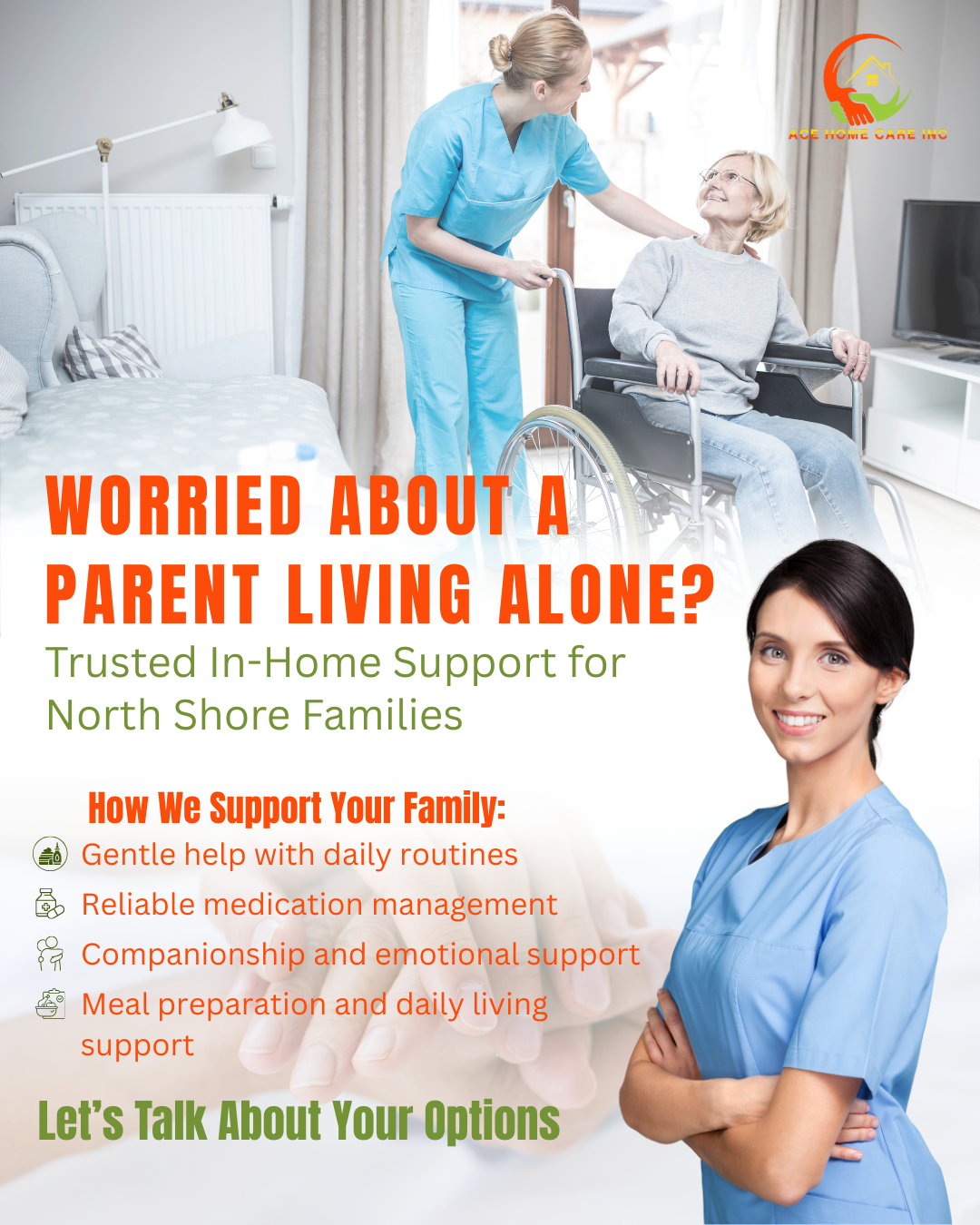 Ace Home Care Inc Facebook ad