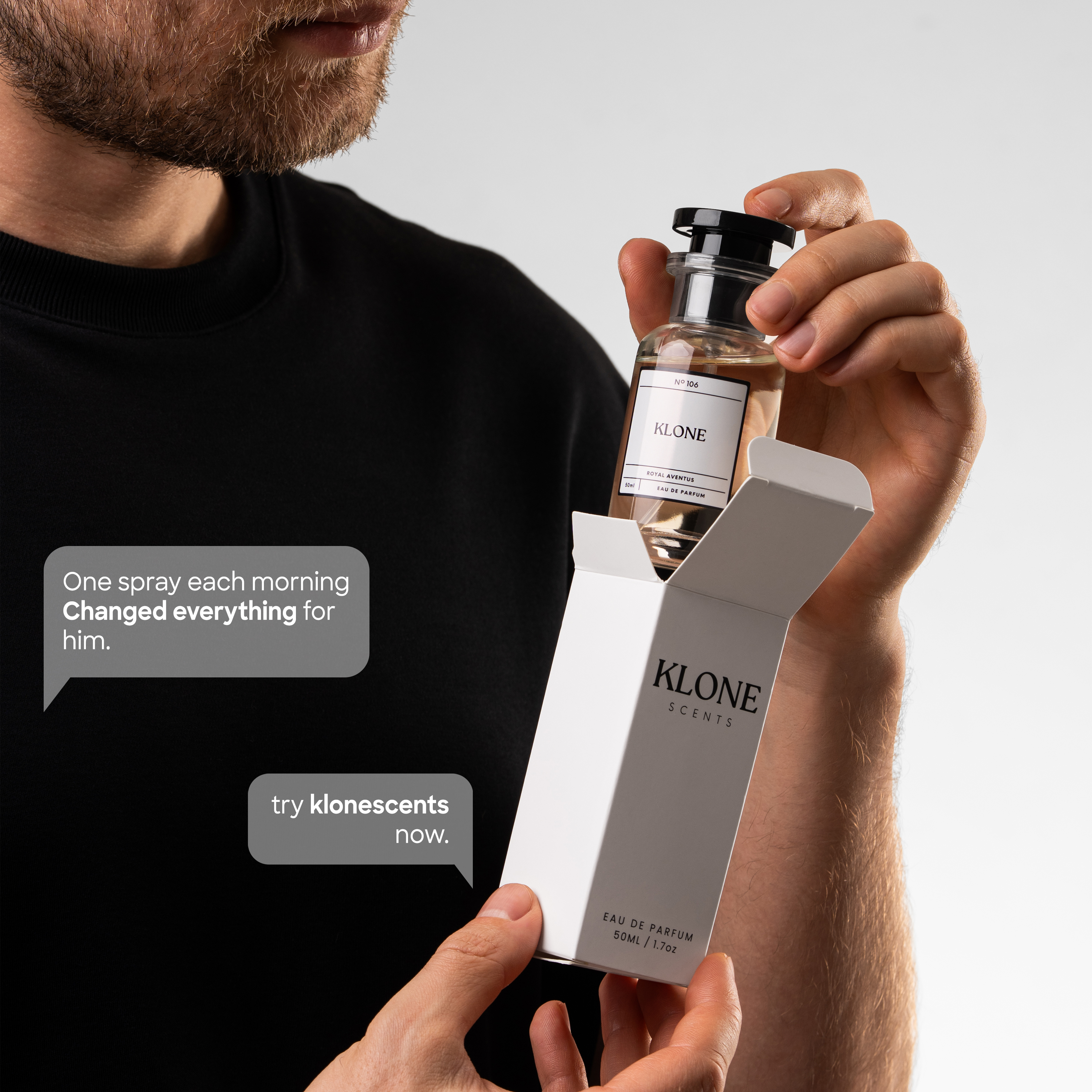 Klone Scents Facebook ad