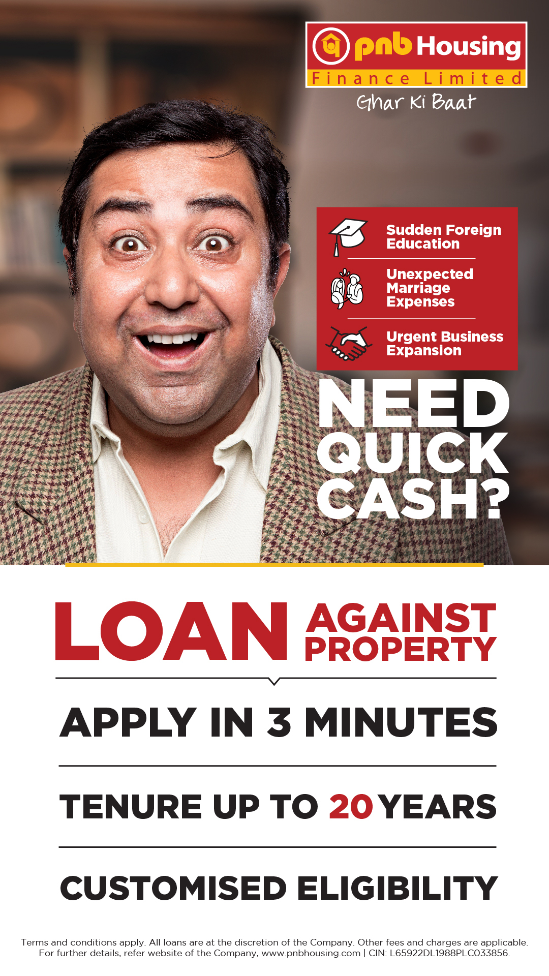 PNB Housing Finance Facebook ad
