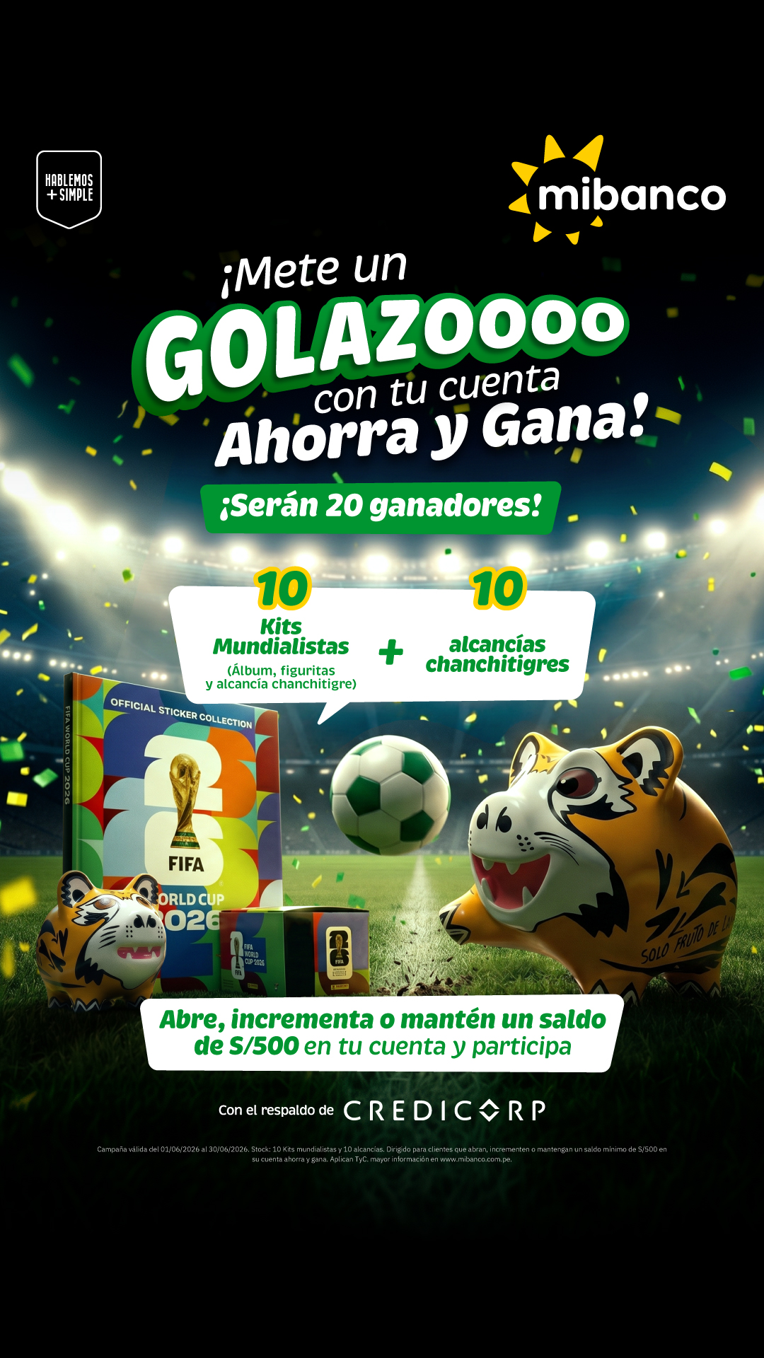 Mibanco Facebook ad from Jun 4, 2026