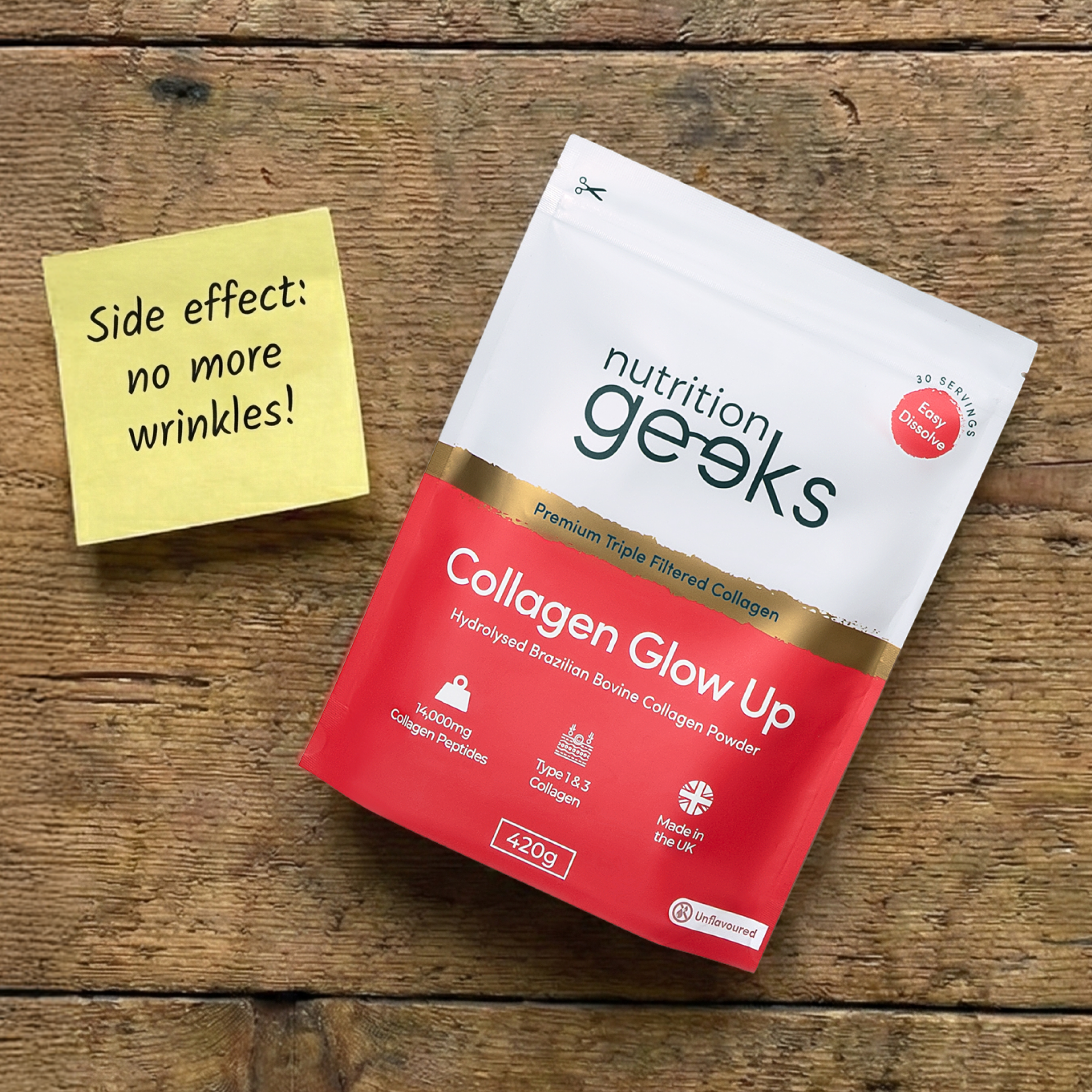 Nutrition Geeks Facebook ad
