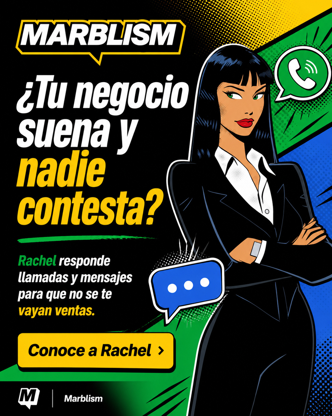 Marblism Facebook ad