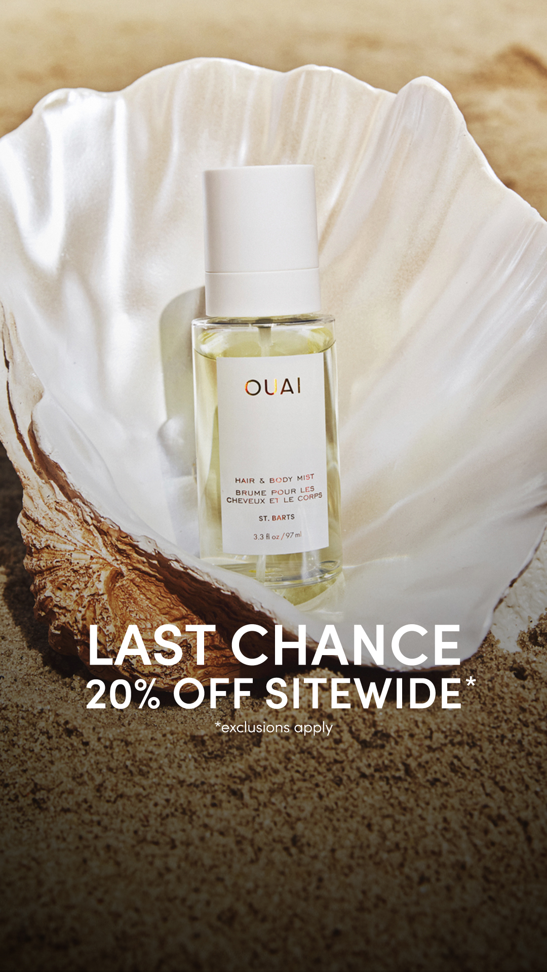 OUAI Facebook ad