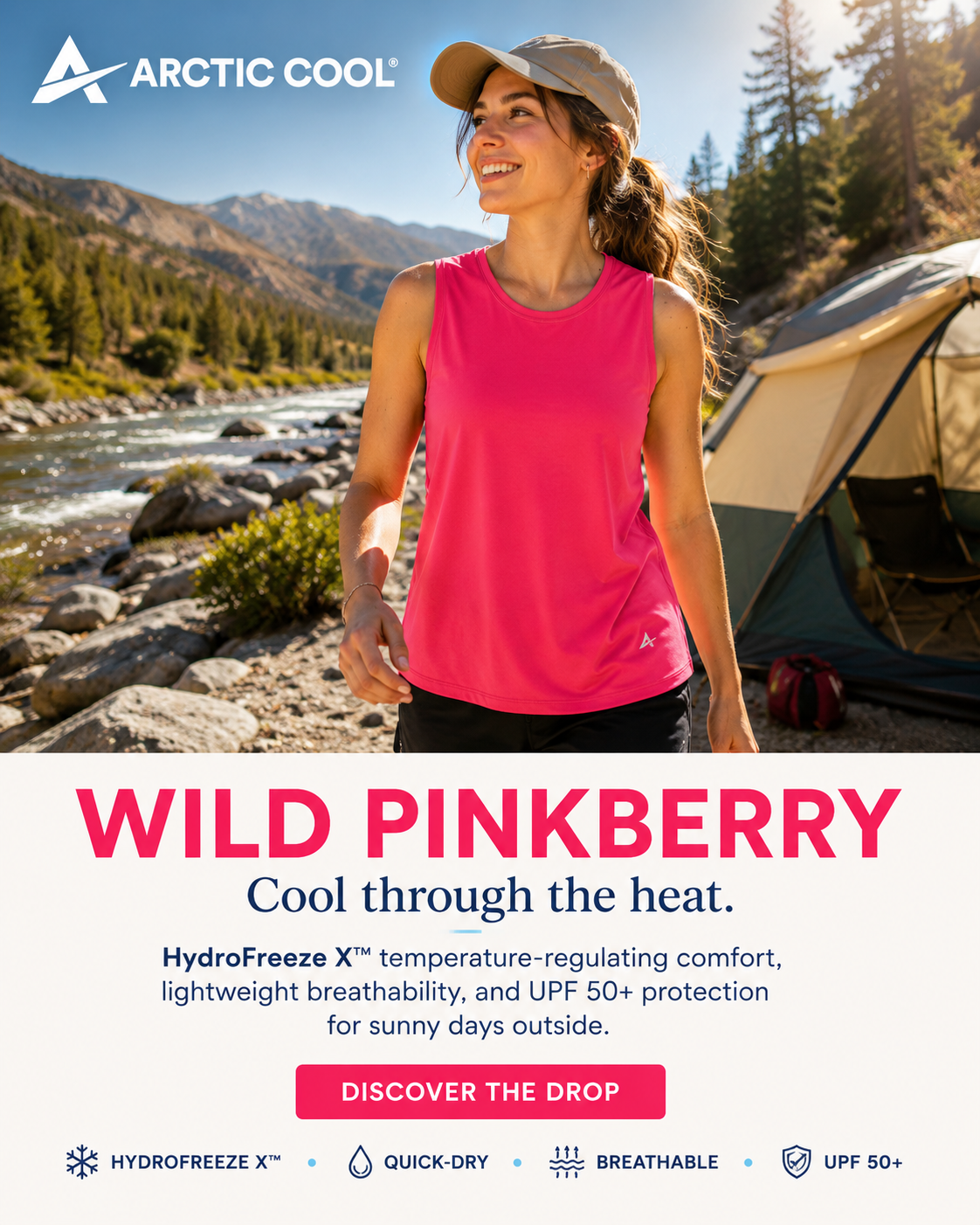 Arctic Cool Facebook ad