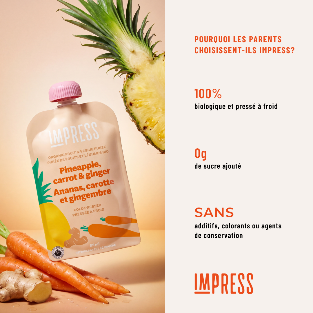 Impress Baby Food Facebook ad from May 29, 2026