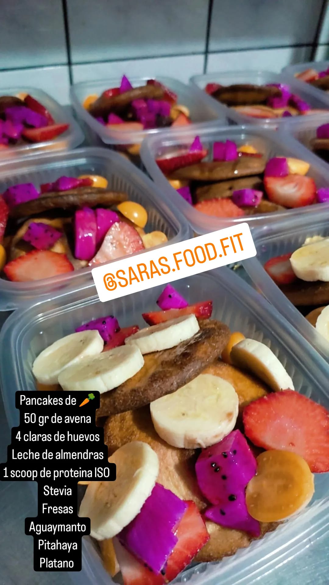 Sara's Food & Snacks Fitness Facebook ad