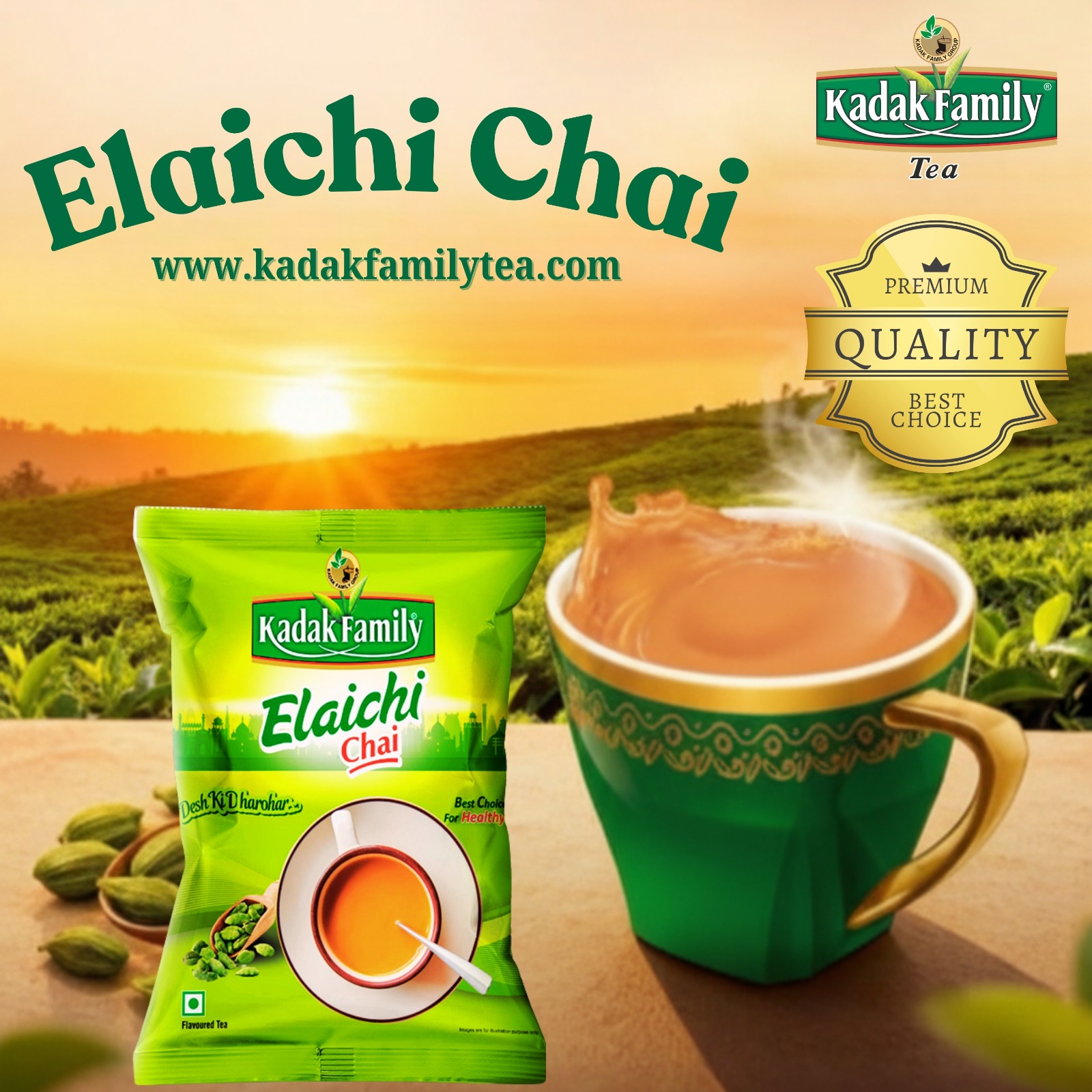 Kadak Family Tea Facebook ad