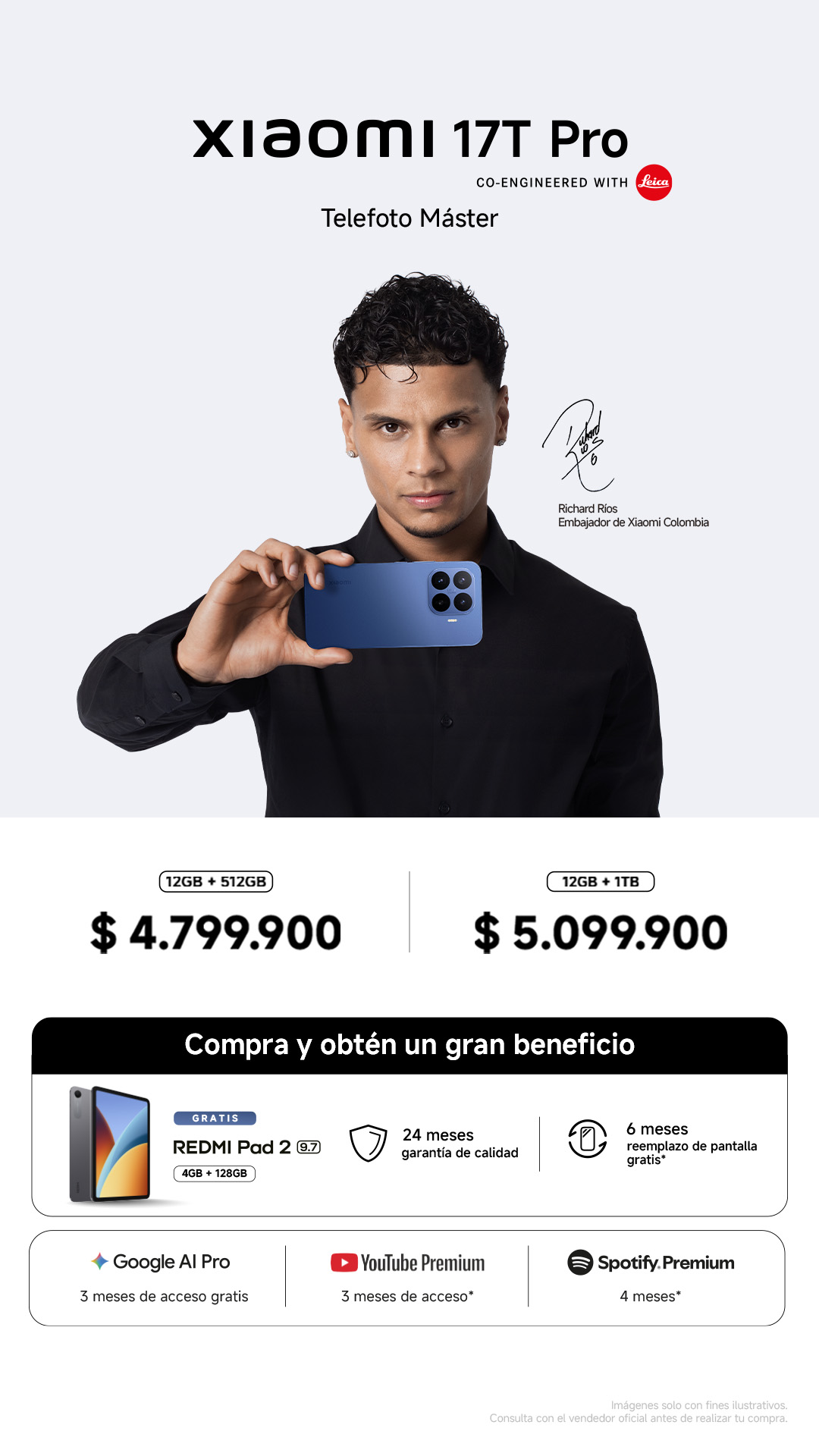 Xiaomi Colombia Facebook ad from Jul 13, 2026