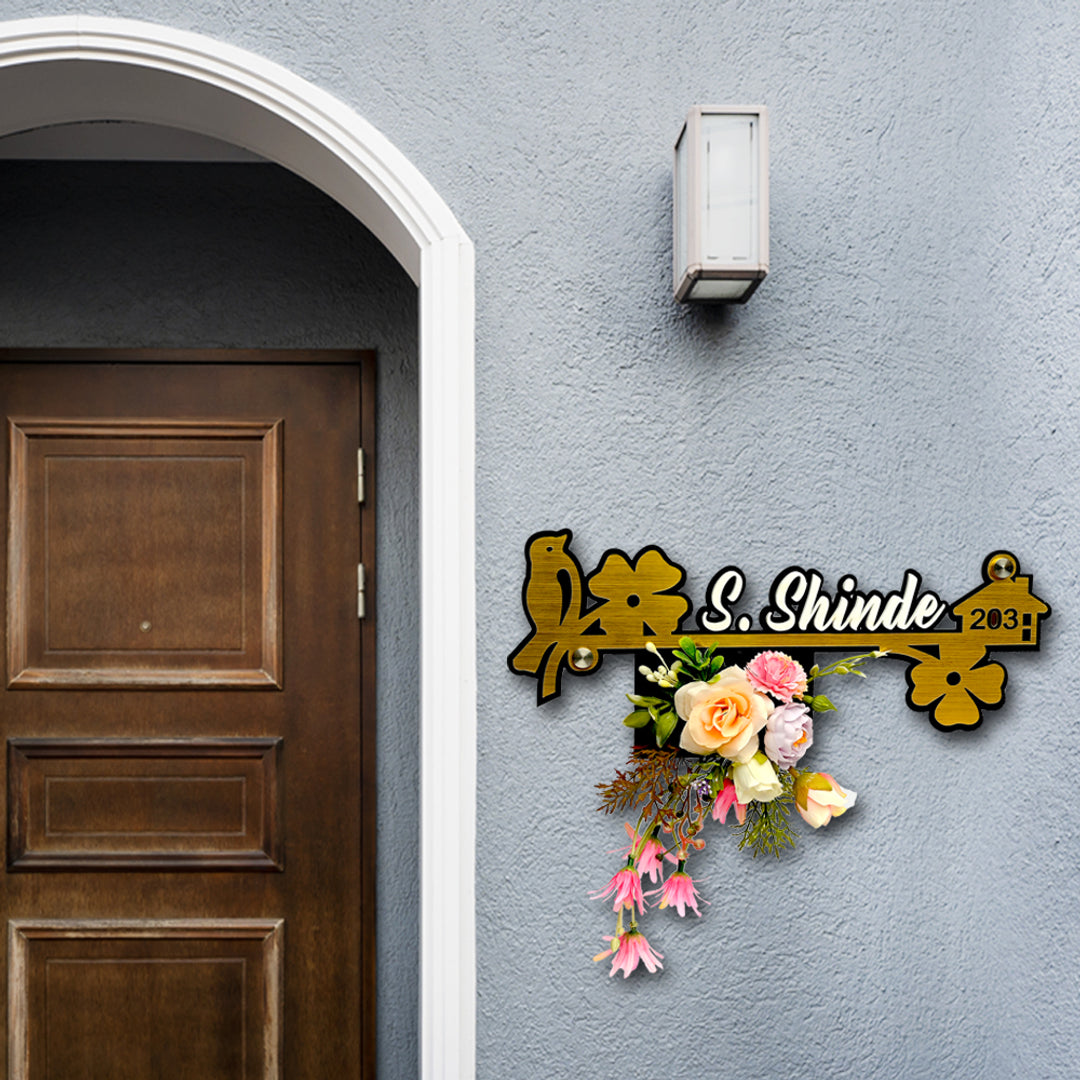 Swapnil Arts Facebook ad: Custom made for stylish home and office entrances.