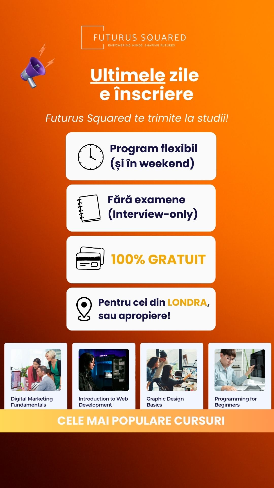 Futurus Squared Facebook ad