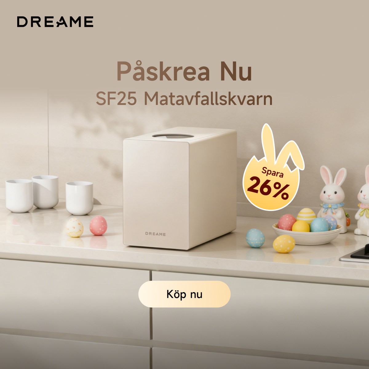 Dreame Store Nordics Facebook ad