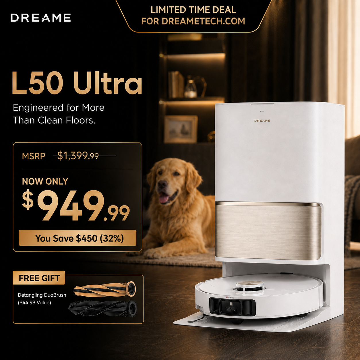 Dreame.us Facebook ad
