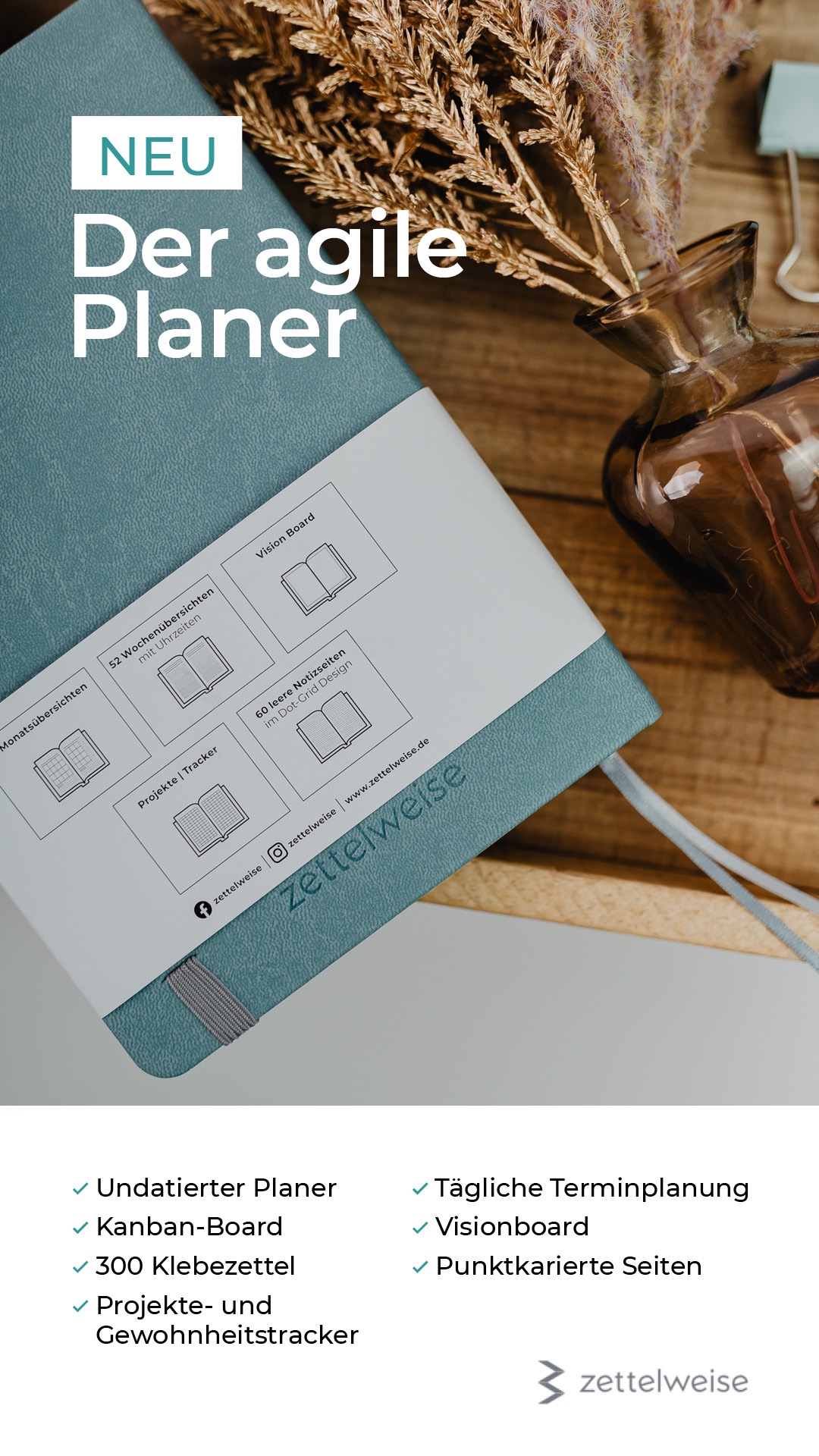zettelweise - das agile Notizbuch Facebook ad