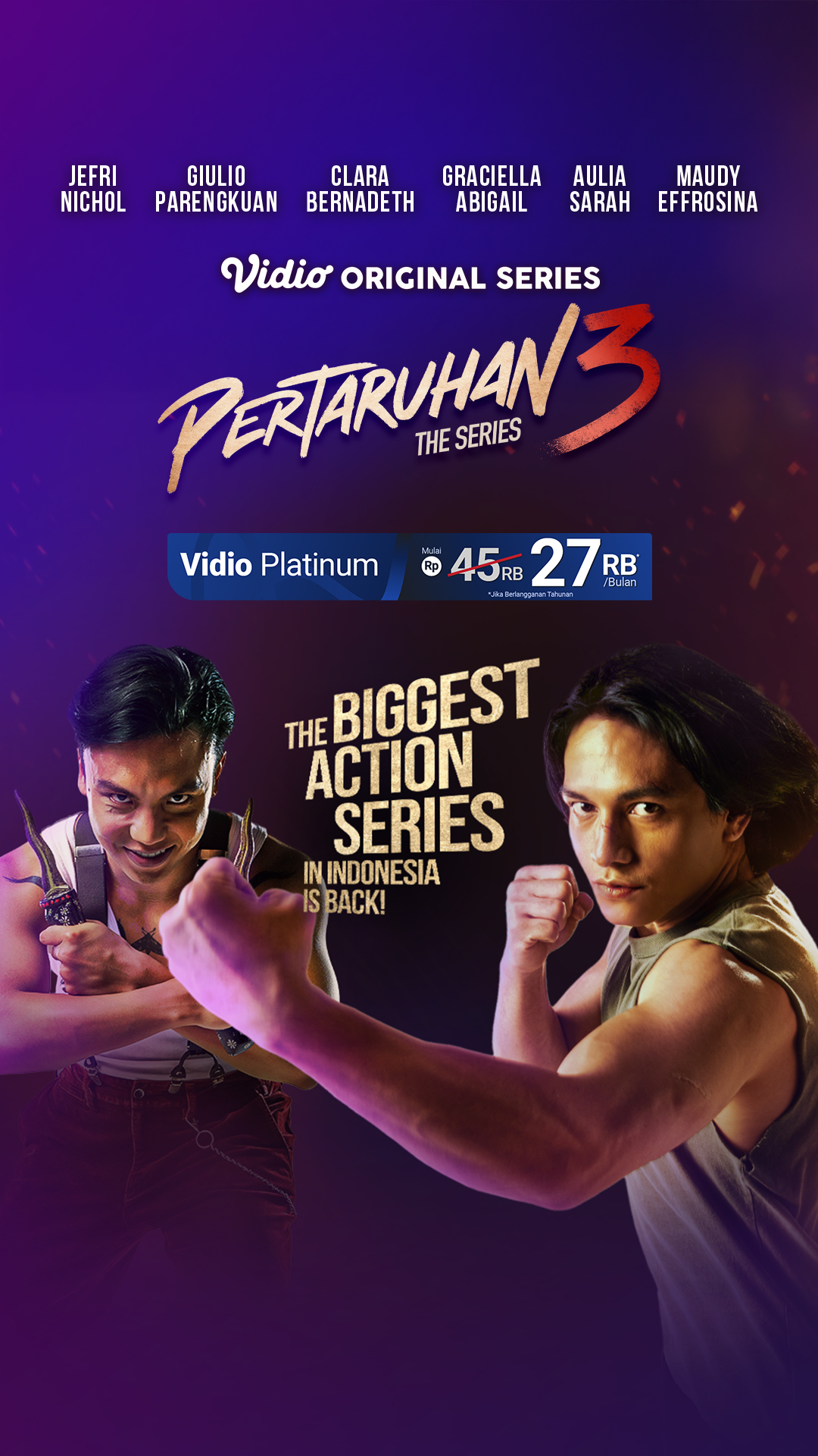 Vidio Original Series Facebook ad from Apr 7, 2026