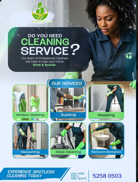 UrbanGreen Sparkle Facebook ad
