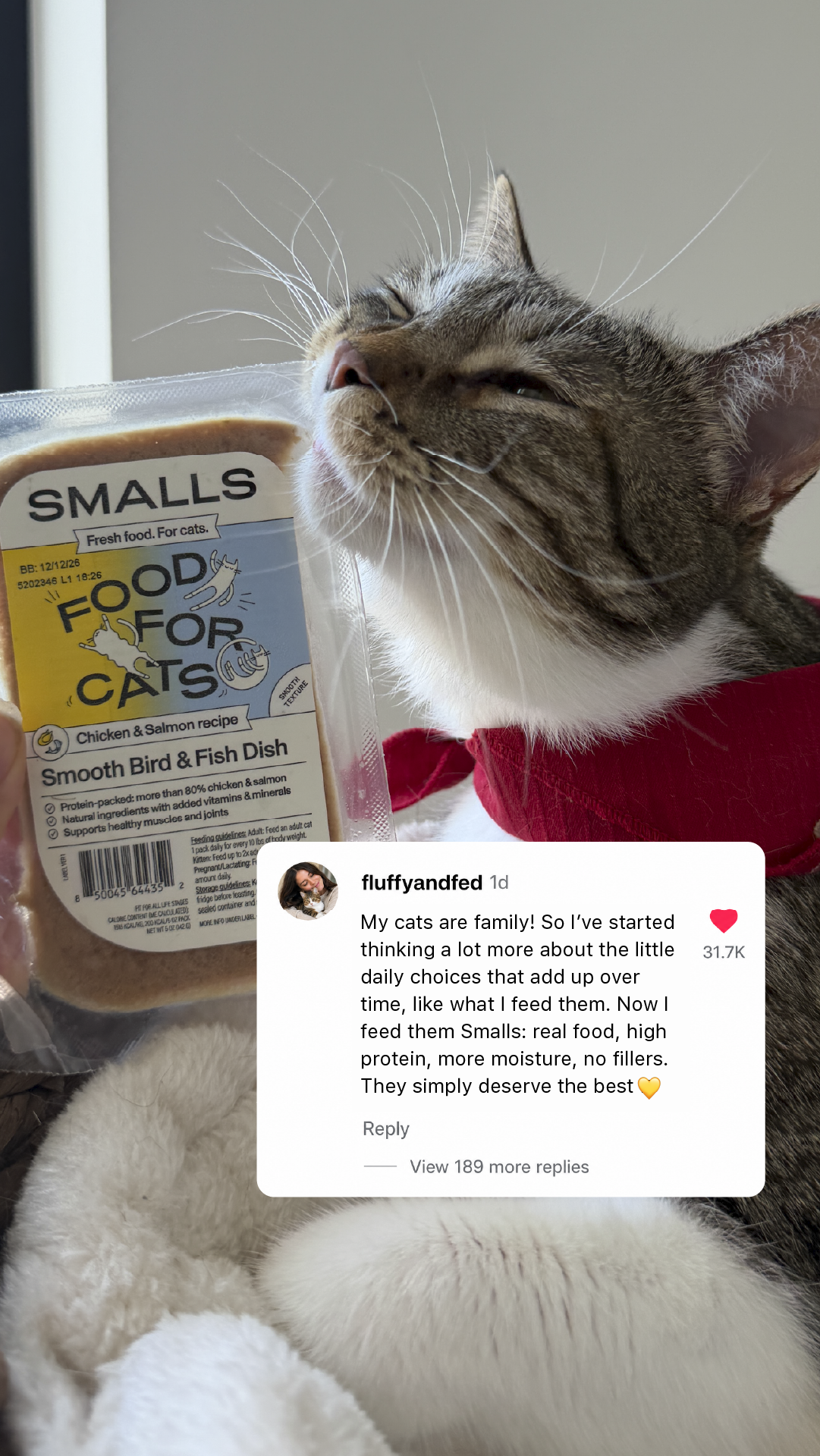 Smalls Facebook ad
