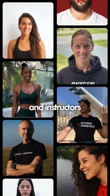 Oxygen Advantage Facebook ad: Breathwork Masterclass for Fitness Professionals