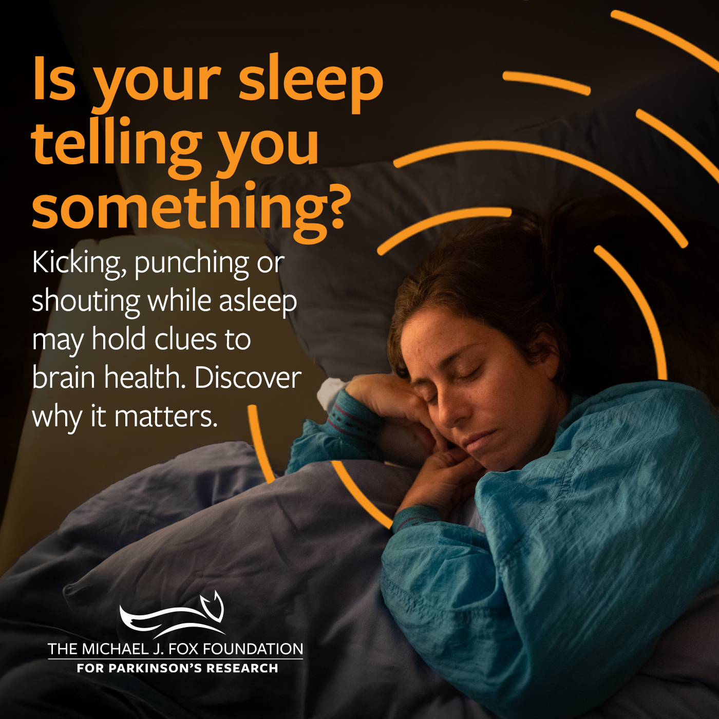 The Michael J. Fox Foundation for Parkinson's Research Facebook ad