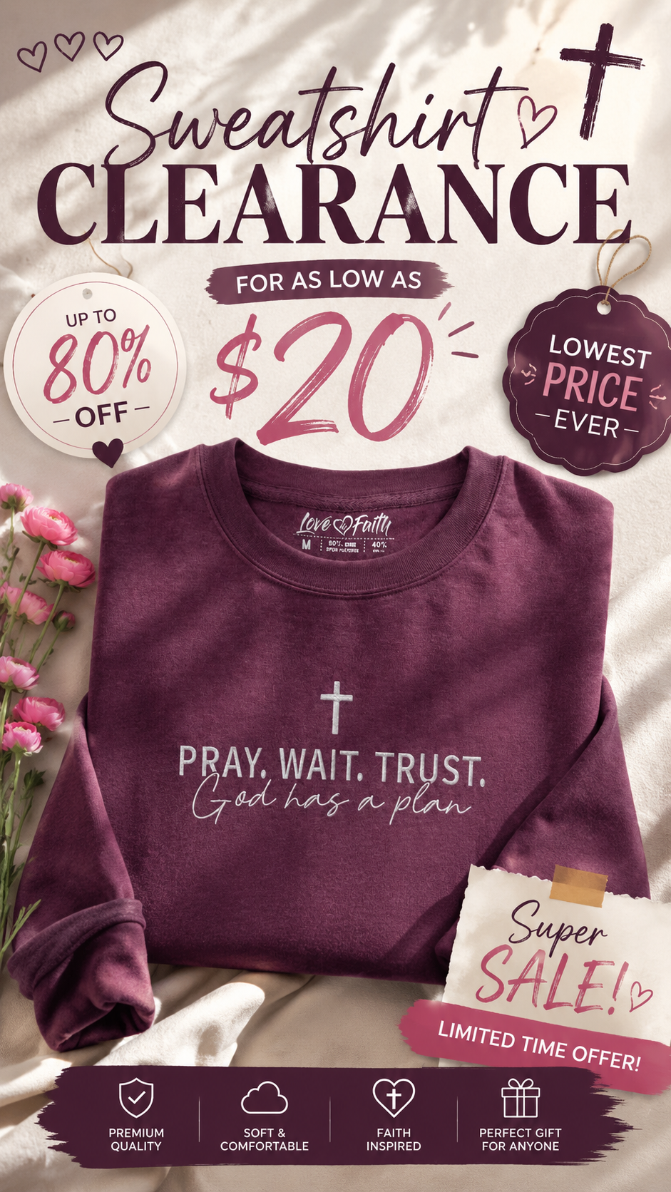 Love in Faith Facebook ad