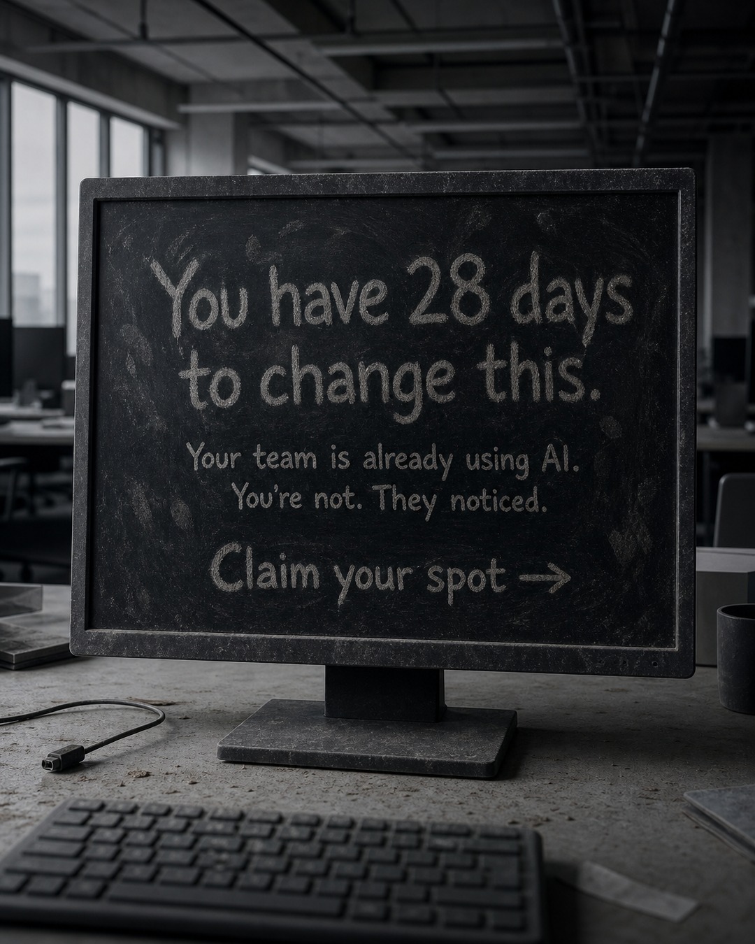 AI Weekly Facebook ad