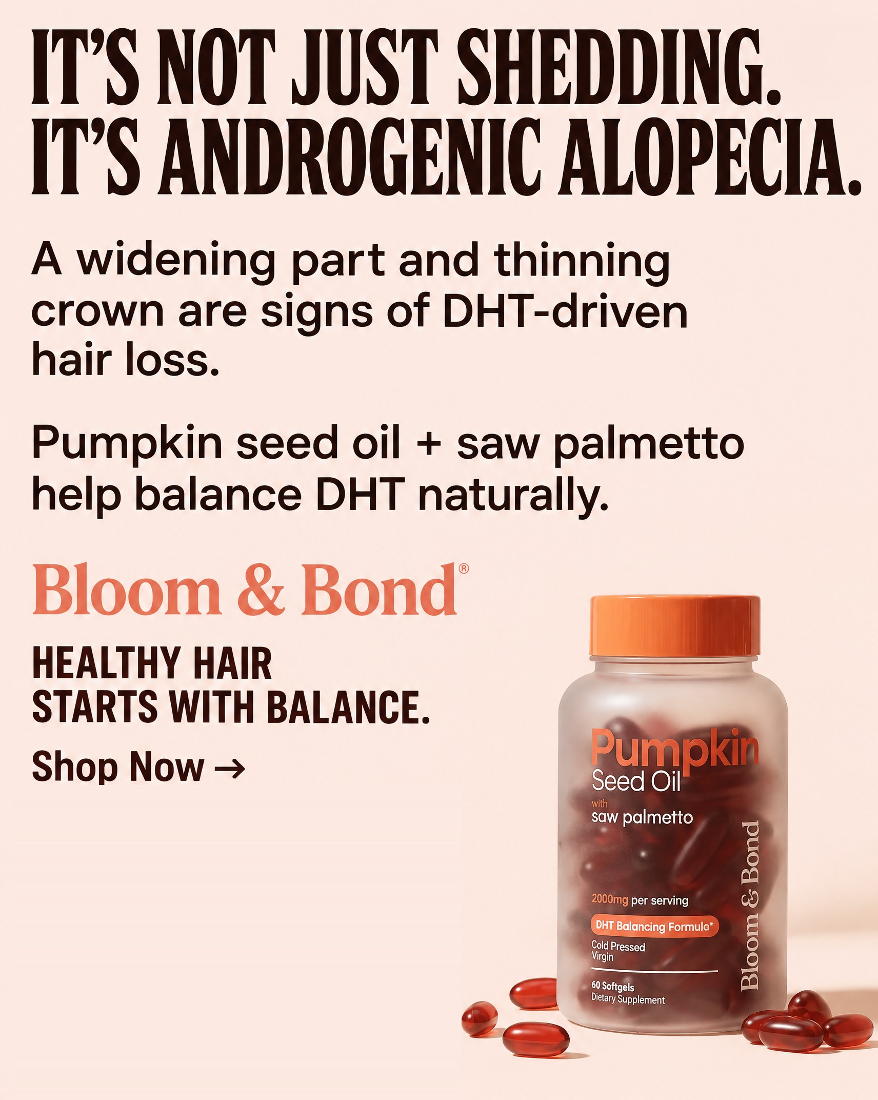 Beauty Reviews Facebook ad: Help Hair Loss Naturally