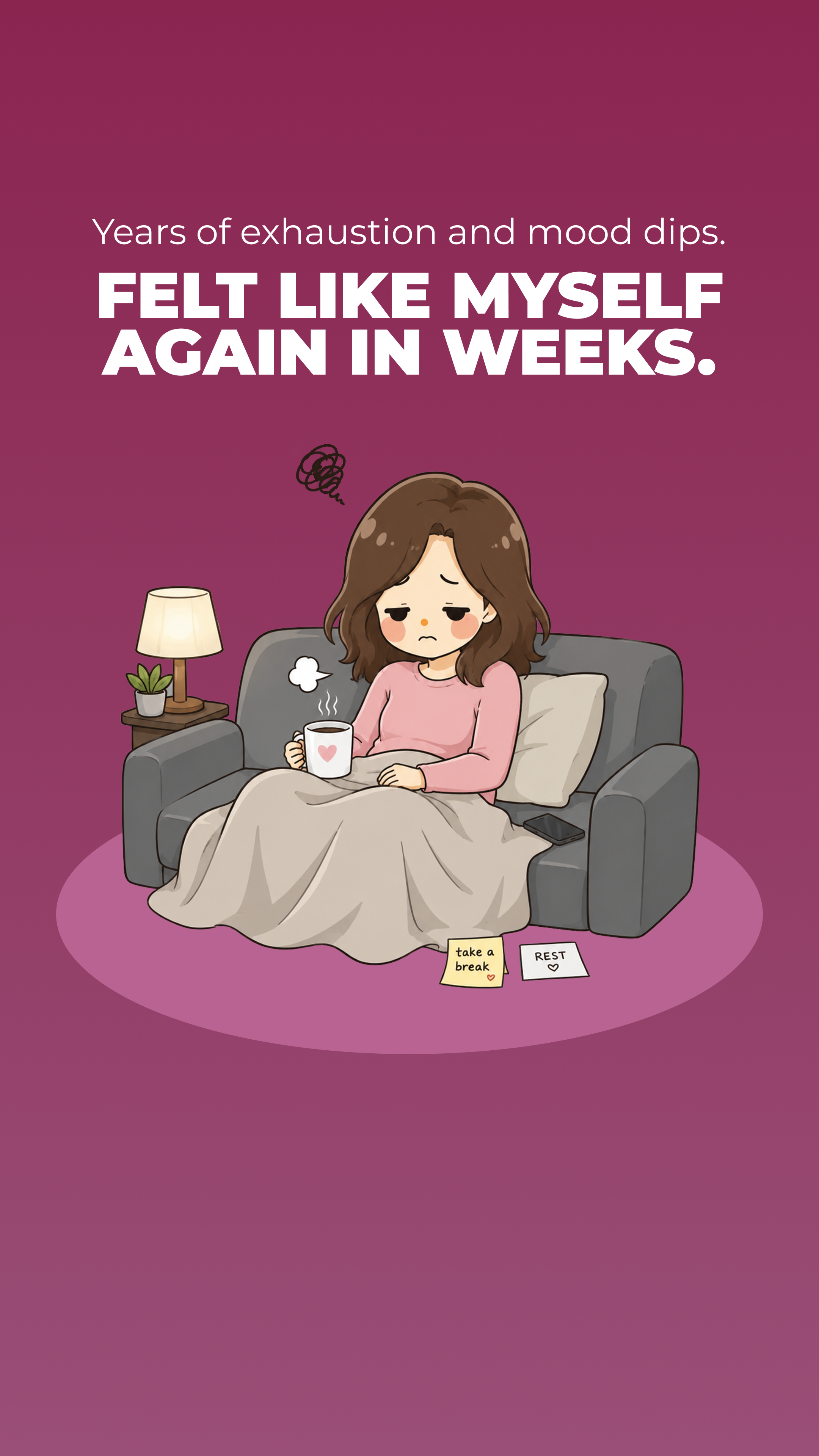 The Menopause Diaries Facebook ad