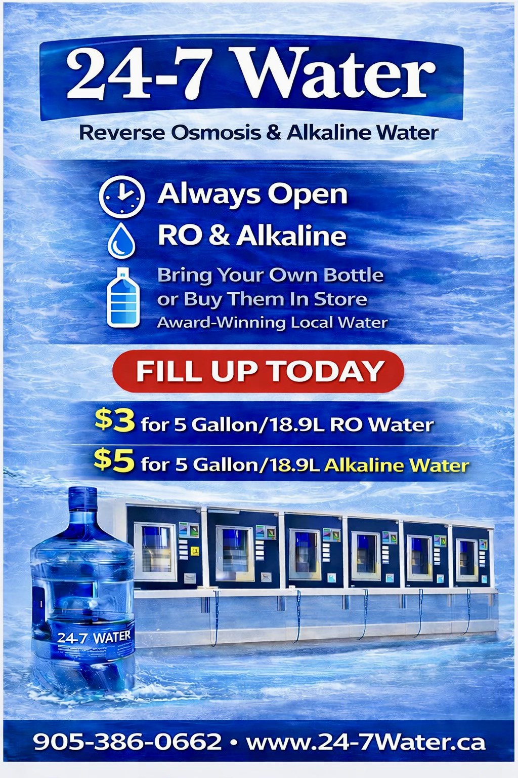 24-7 Water Facebook ad