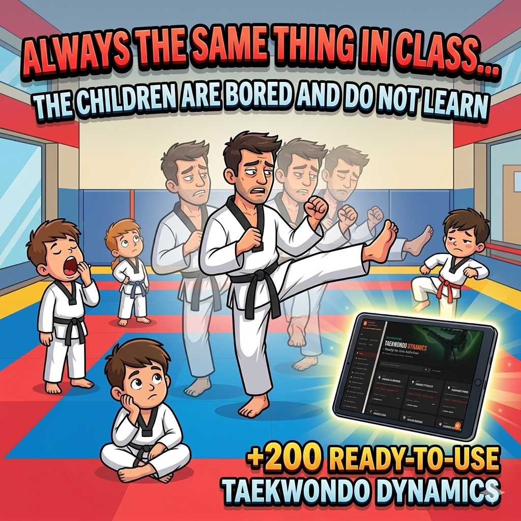 Full Taekwondo Facebook ad: TRANSFORM YOUR TAEKWONDO CLASSES