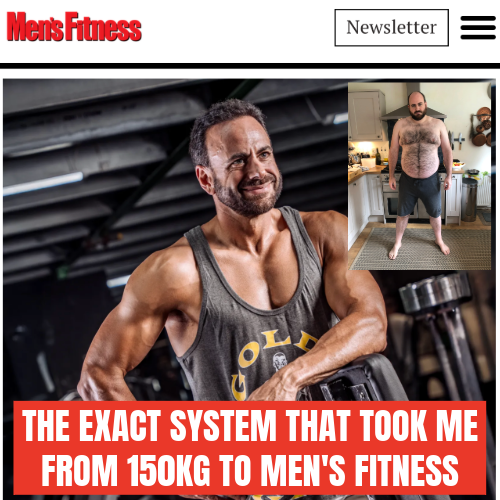 Mike Denman Fitness Facebook ad: How I Went From 150kg To Men's Fitness