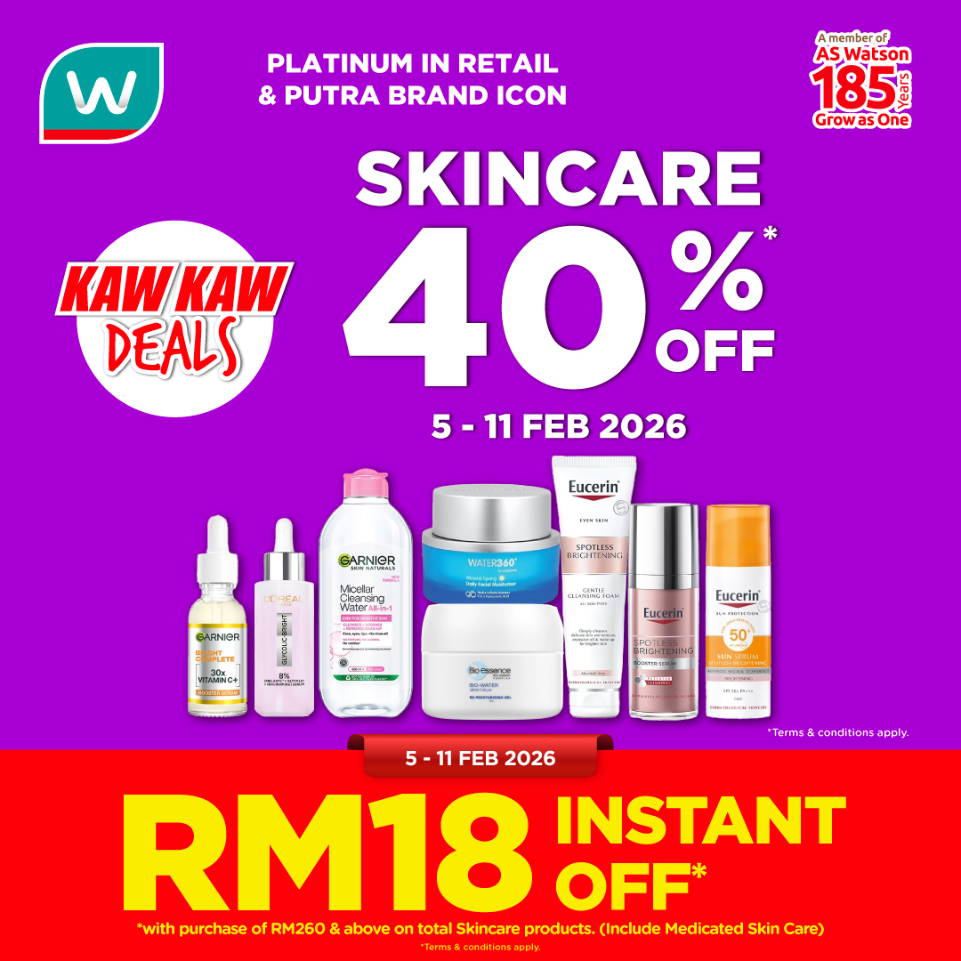 Watsons Facebook ad