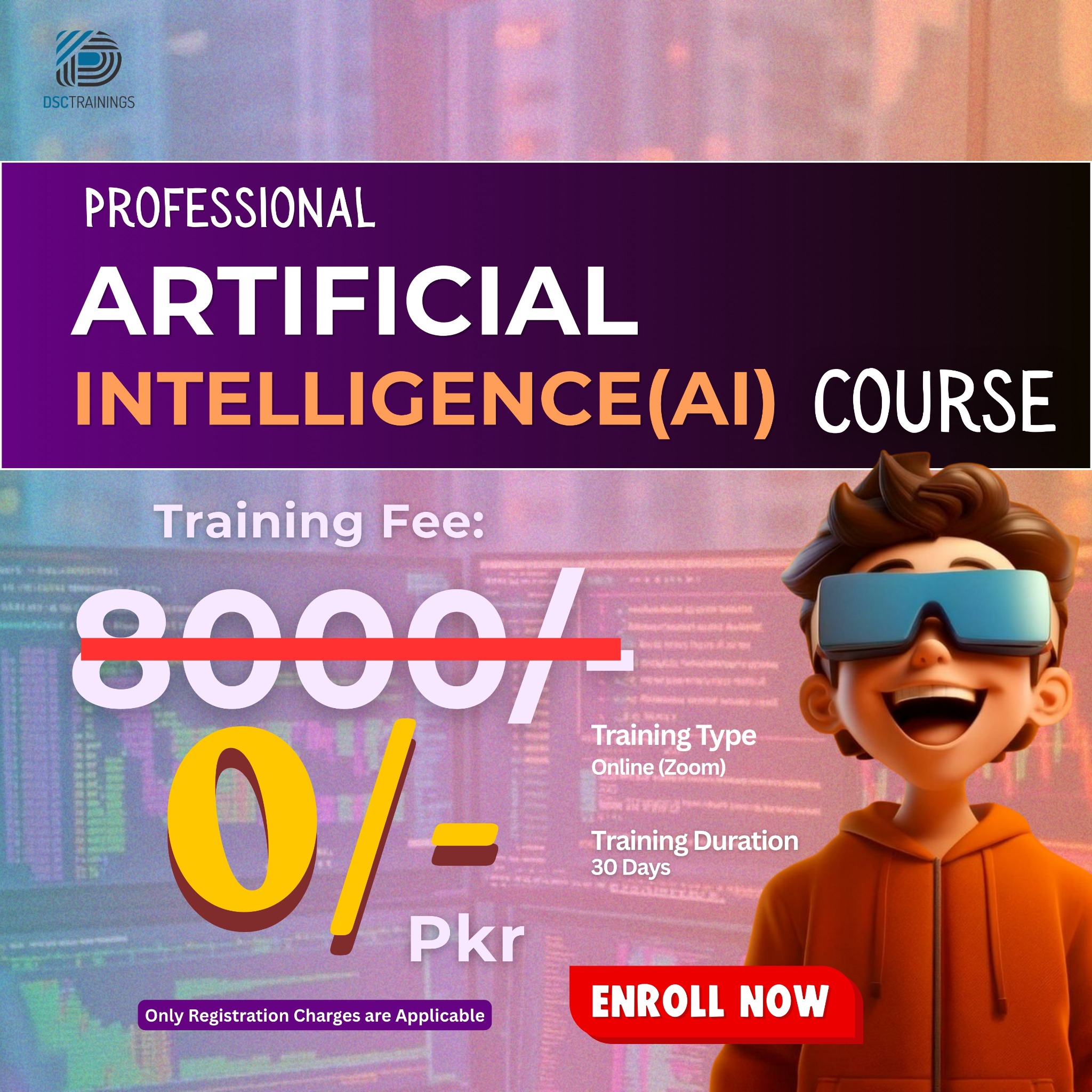 DSC Trainings Facebook ad