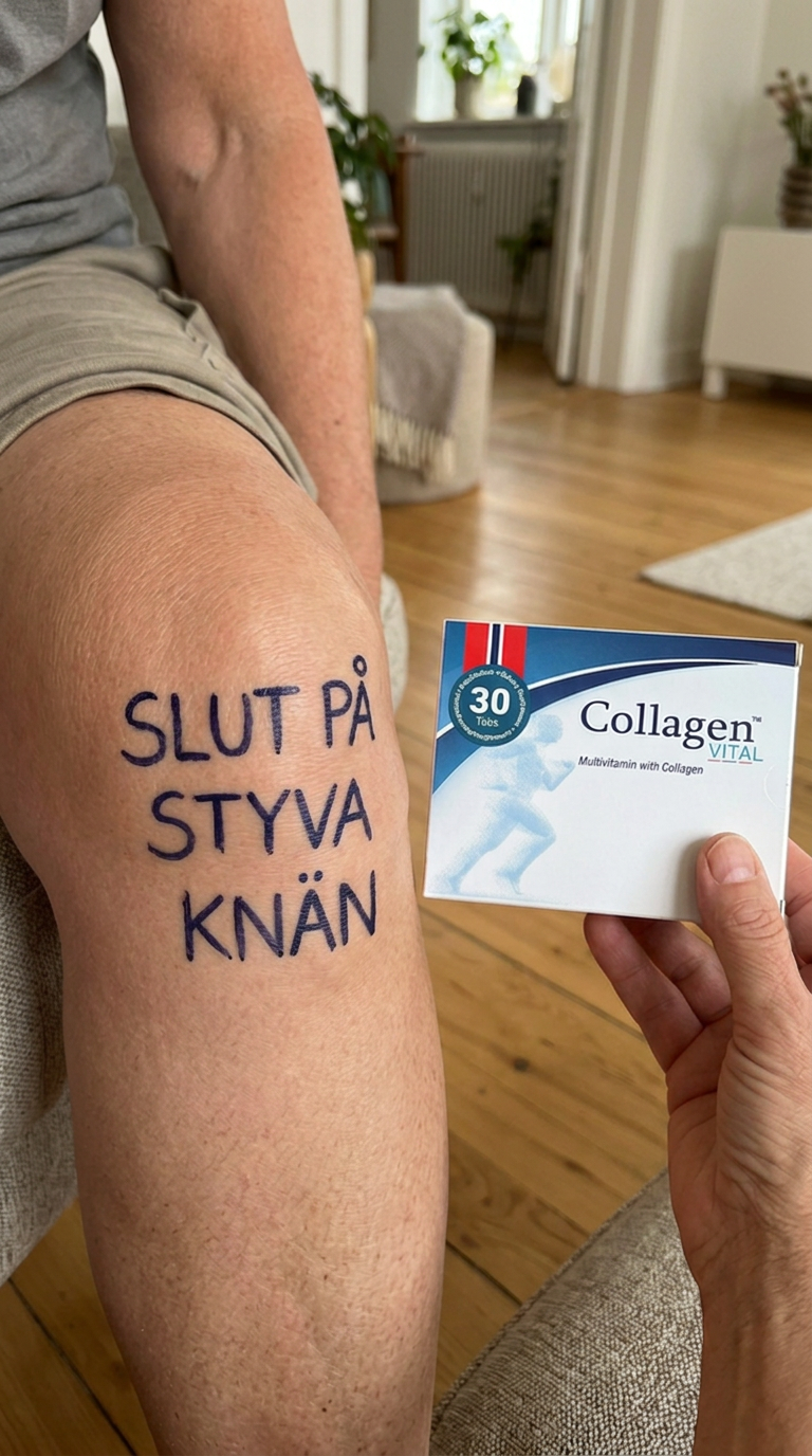 Collagen Vital Facebook ad: Ont i lederna?
