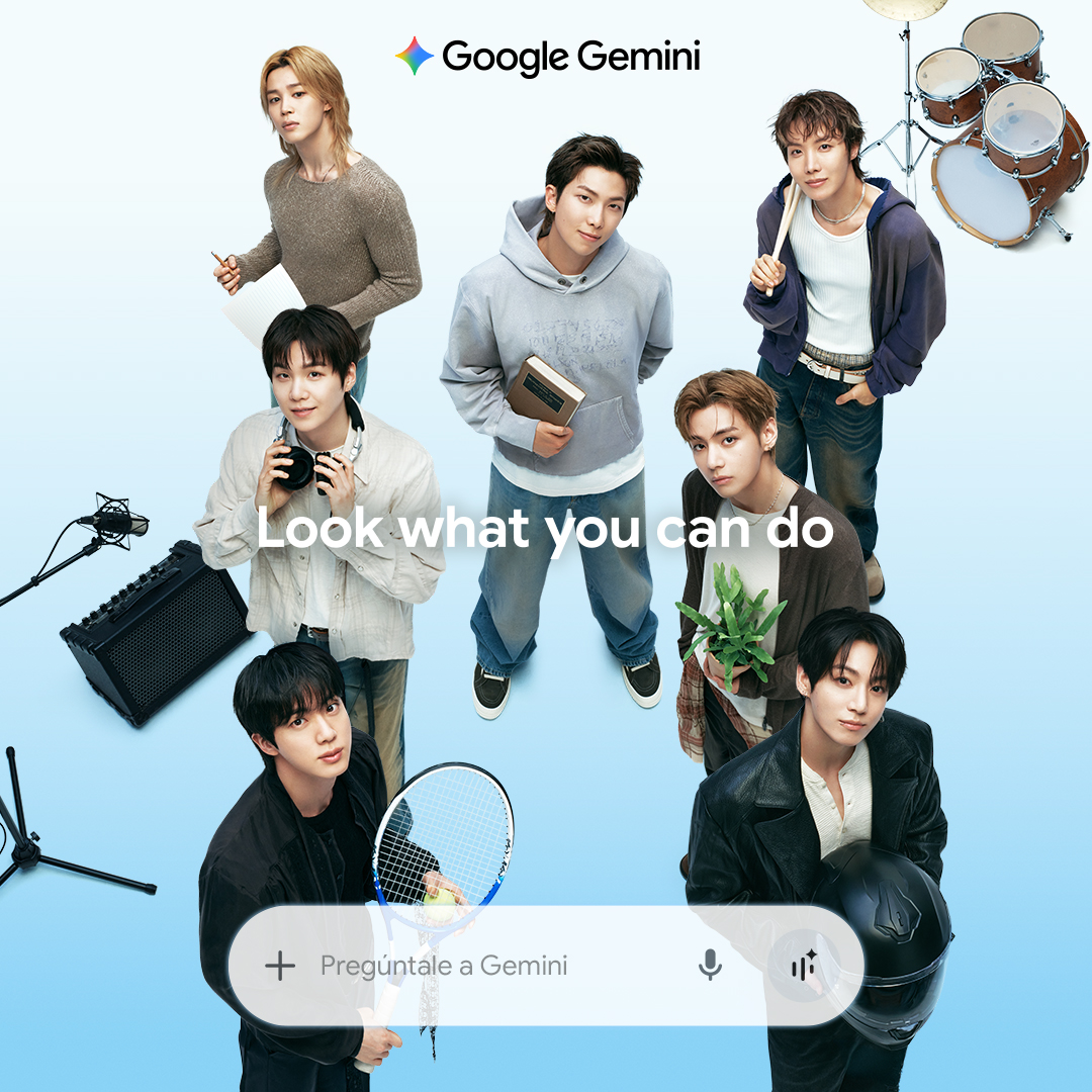 Google Facebook ad: Look what you can do