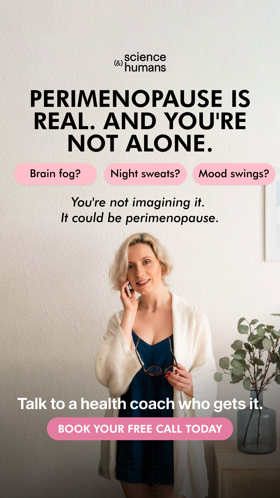 Science&Humans Facebook ad