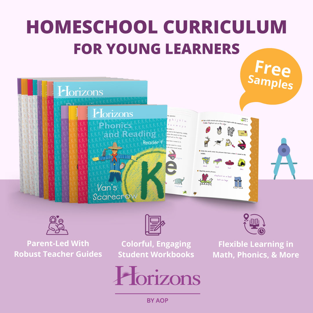 AOP Homeschool Facebook ad