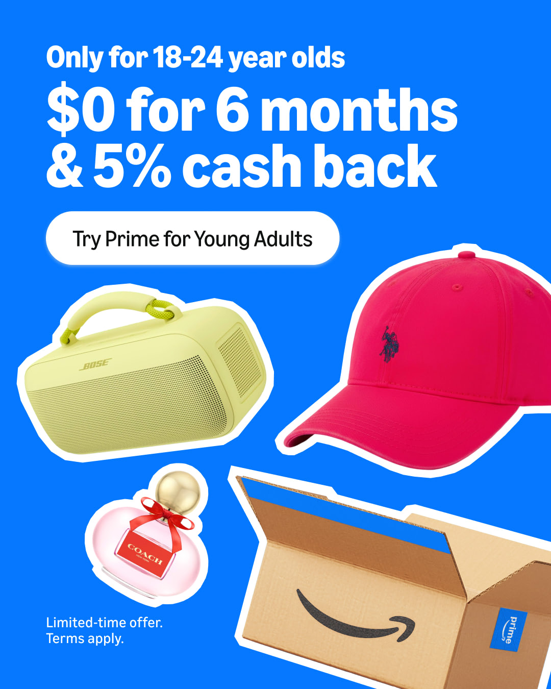 Amazon Prime Facebook ad