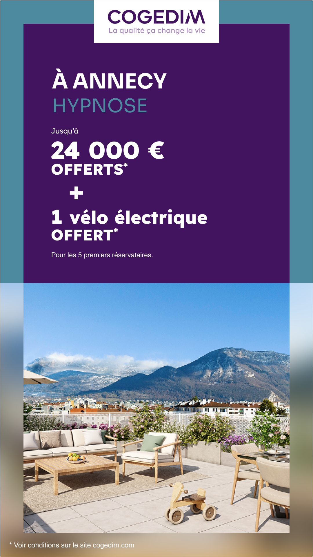 Cogedim Facebook ad from Mar 27, 2026