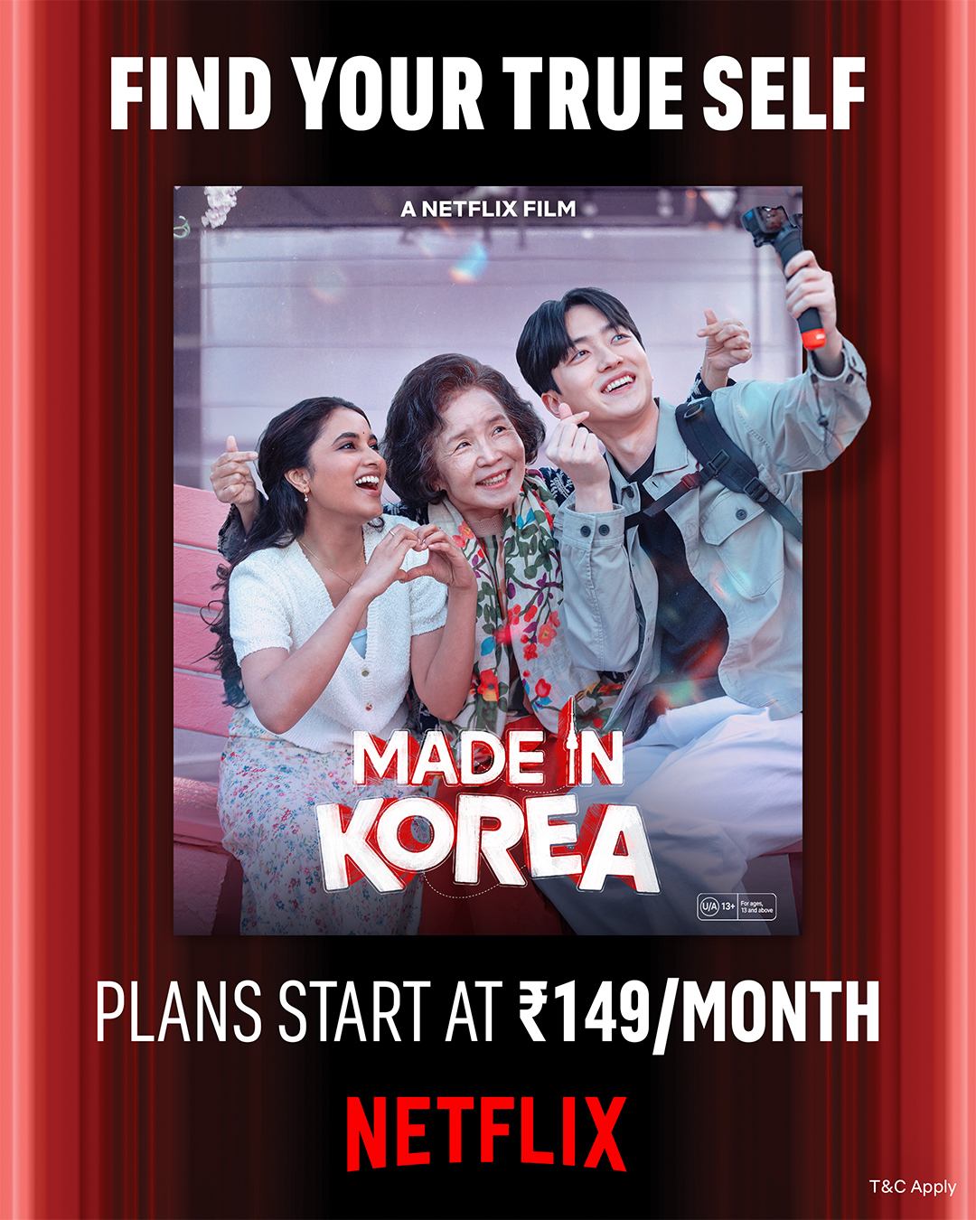 Netflix Facebook ad
